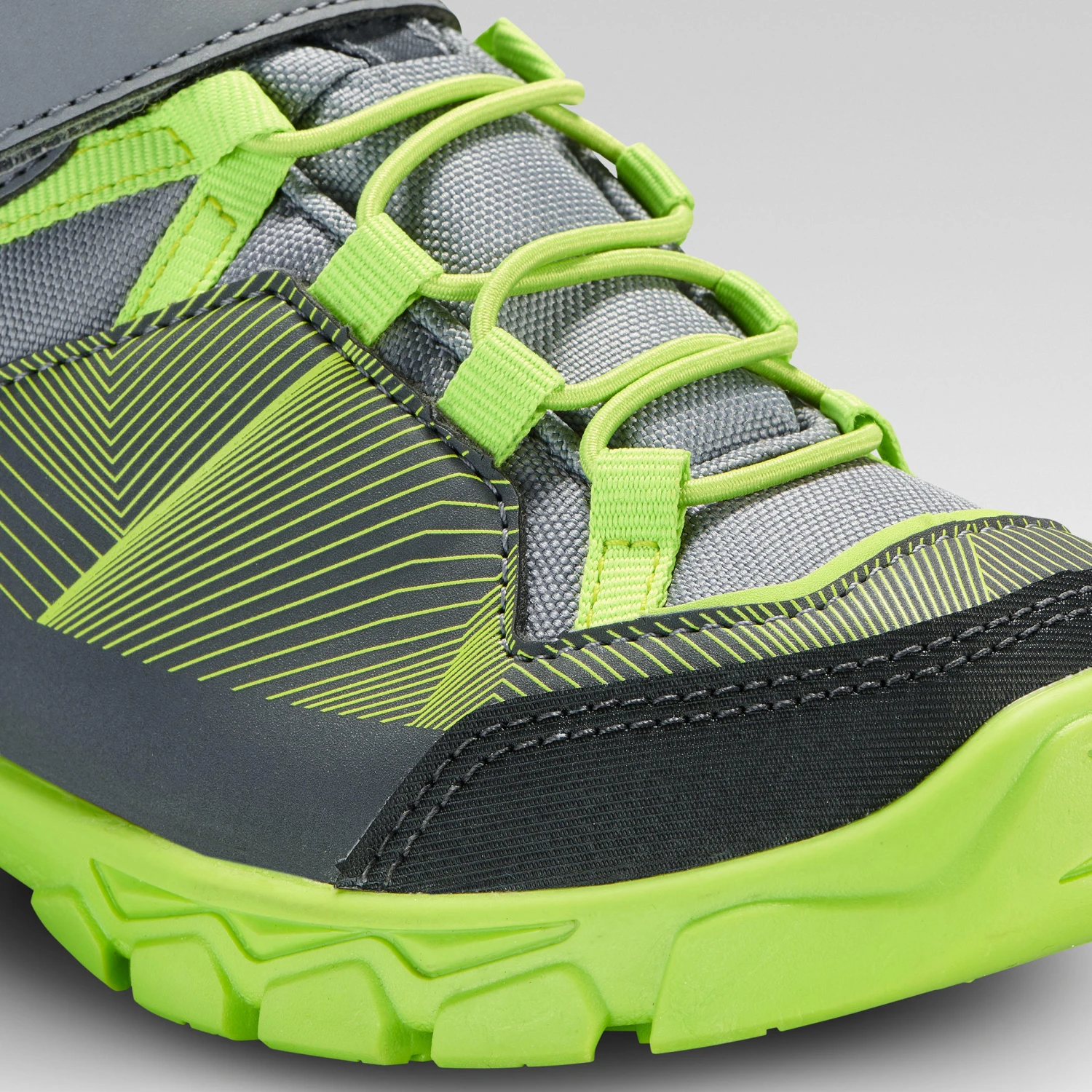 Quechua Kids' Waterproof Walking Shoes - MH120 MID Blue - Size Jr. 10 - Image 12