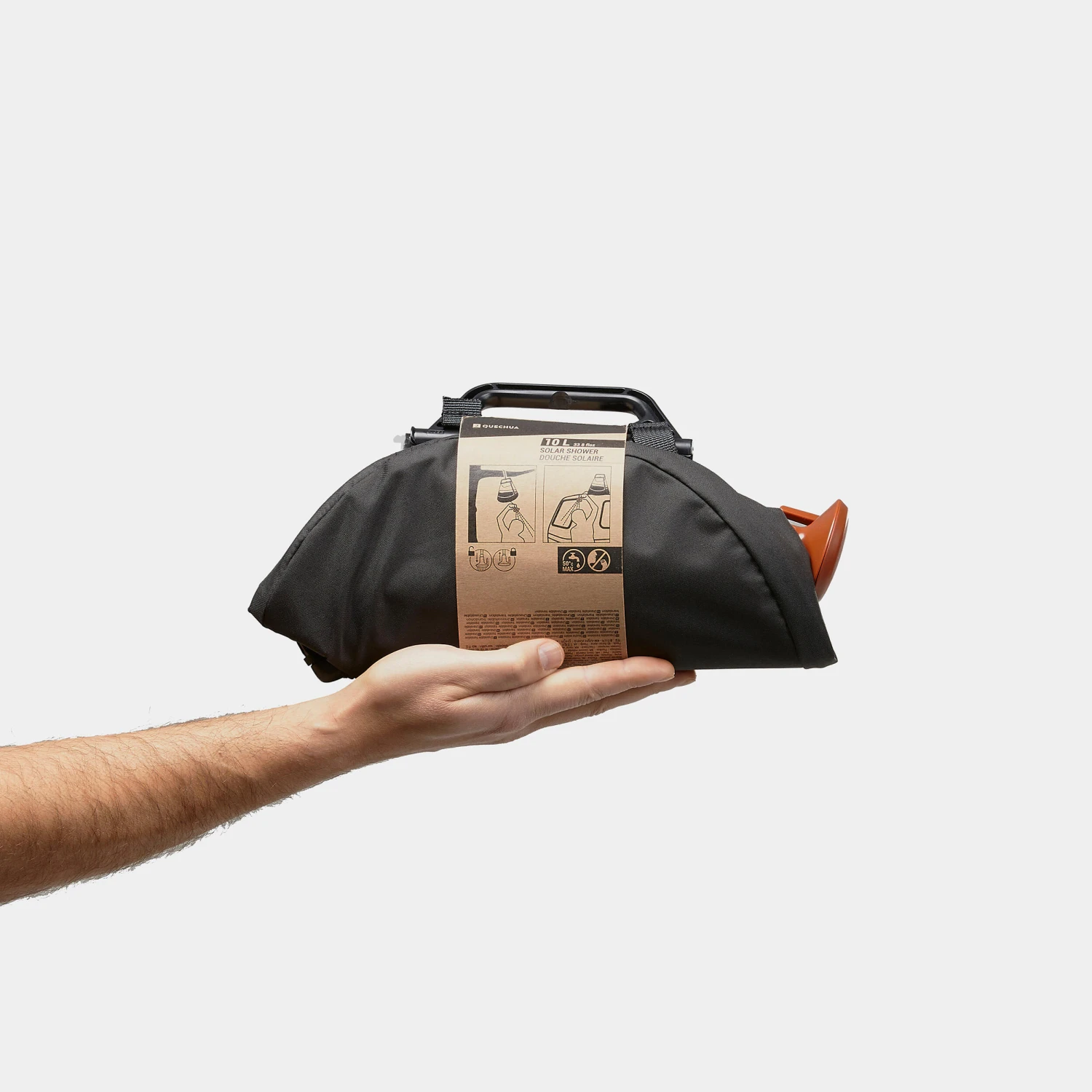 Quechua SOLAR CAMPING SHOWER - 10 LITRES - Image 4