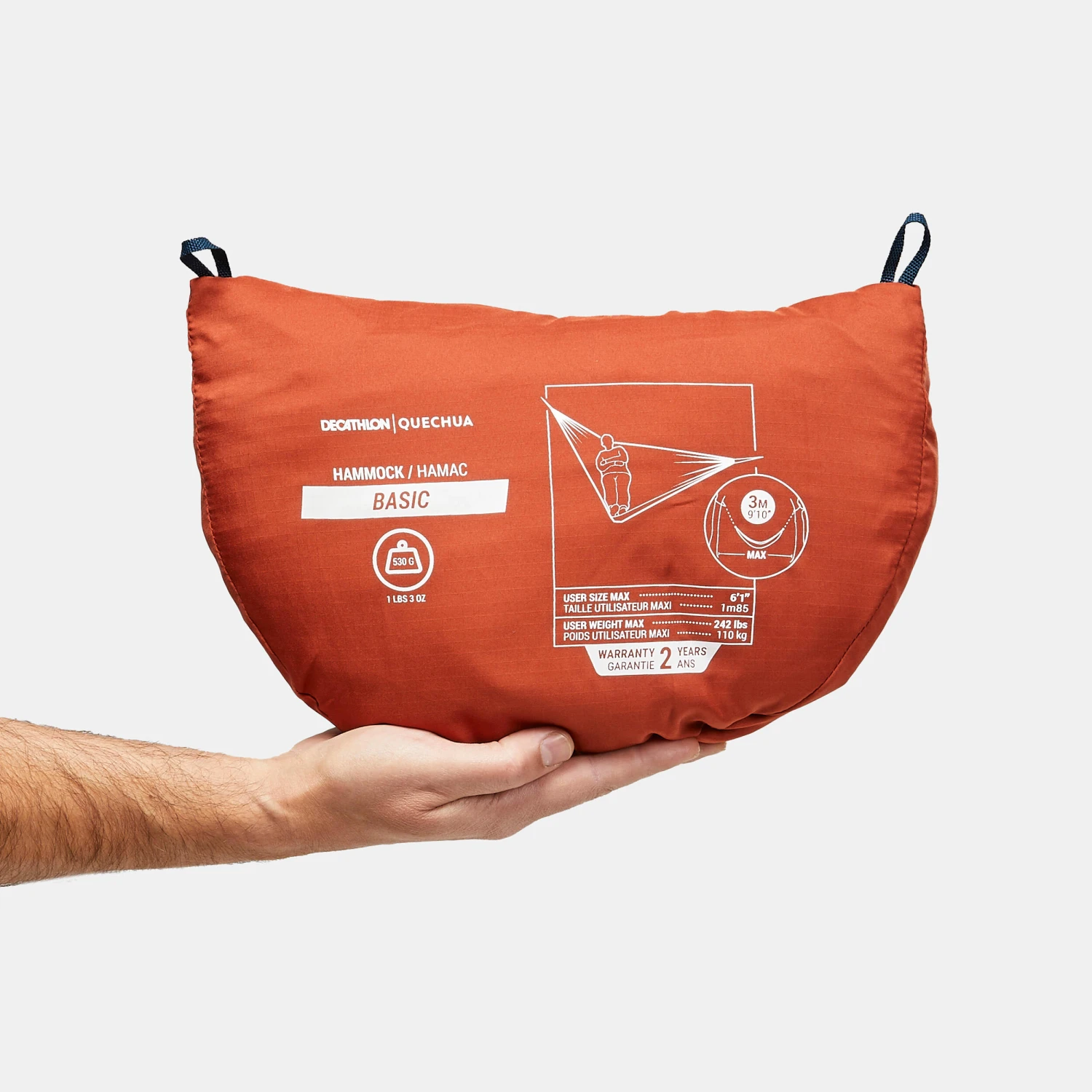 Quechua One-person Hammock - Basic 300 X 150 Cm - Image 10