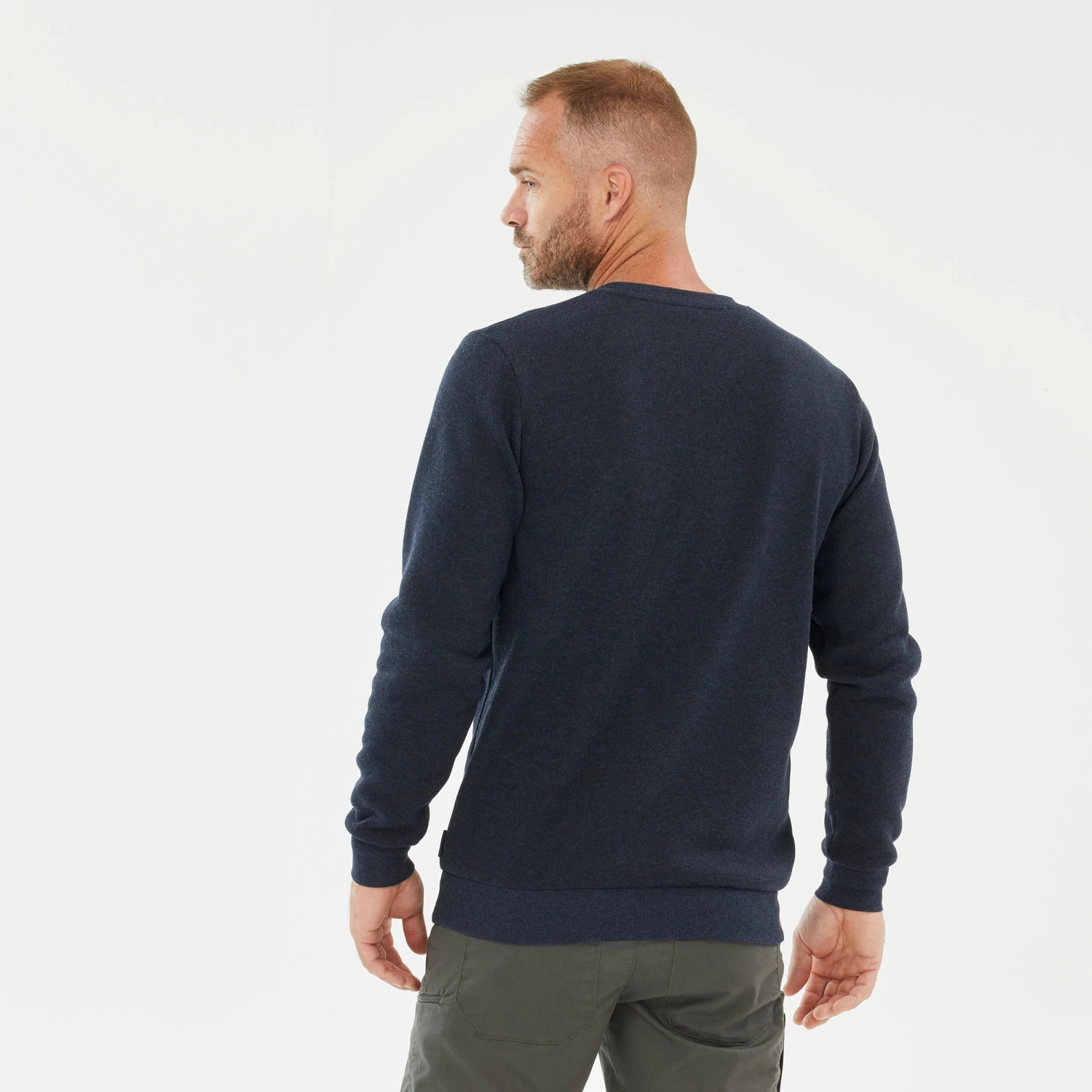 Quechua Men’s Crew Neck Hiking Sweater - Image 4