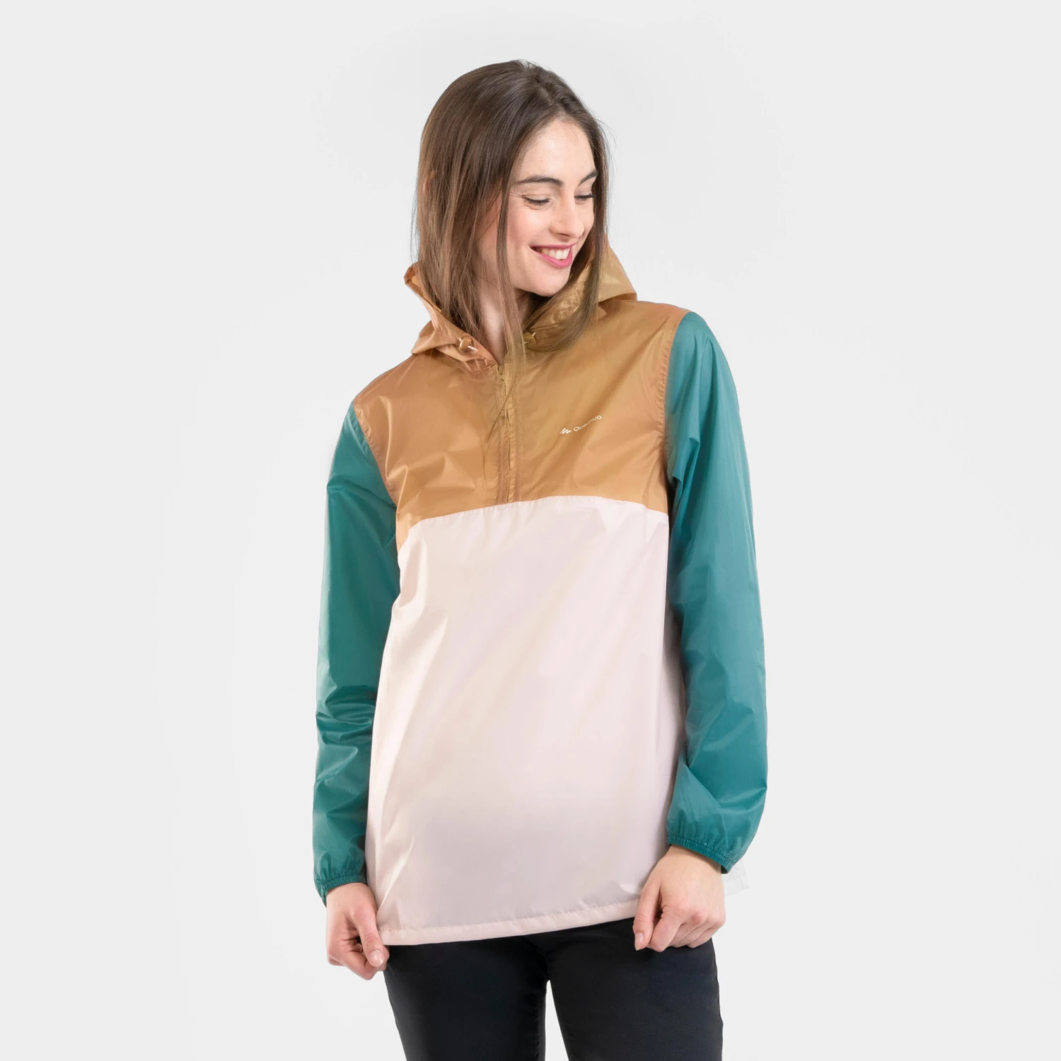 Quechua Women's Windproof And Water-repellent Hiking Jacket - Image 9