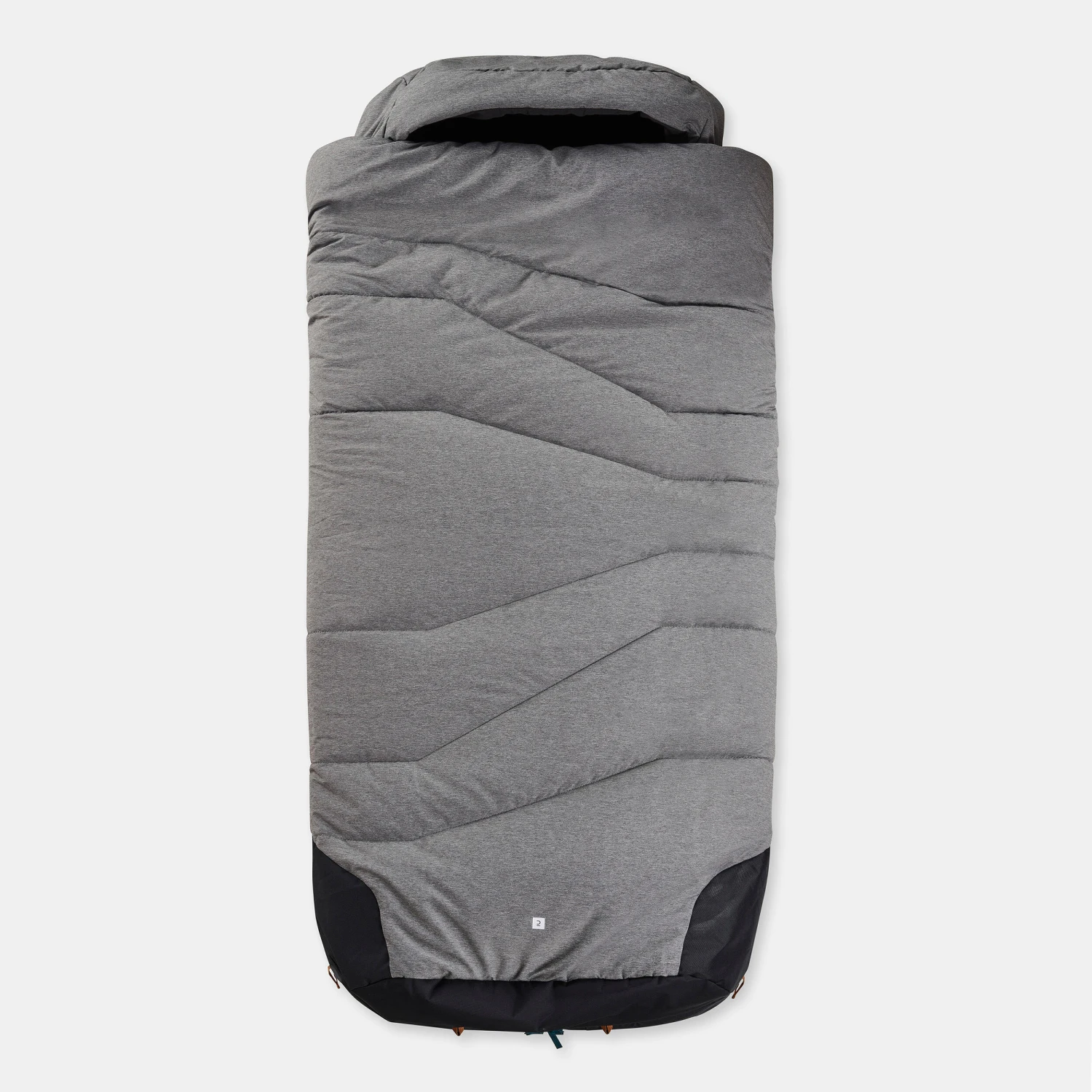 Quechua 2-IN-1 COTTON SLEEPING BAG FOR CAMPING - Image 4