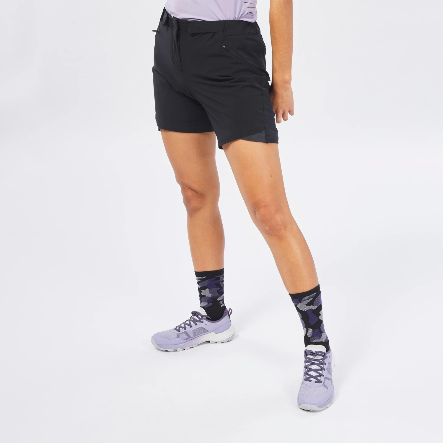 Quechua Women's Convertible Mountain Walking Trousers - MH550 - Image 18