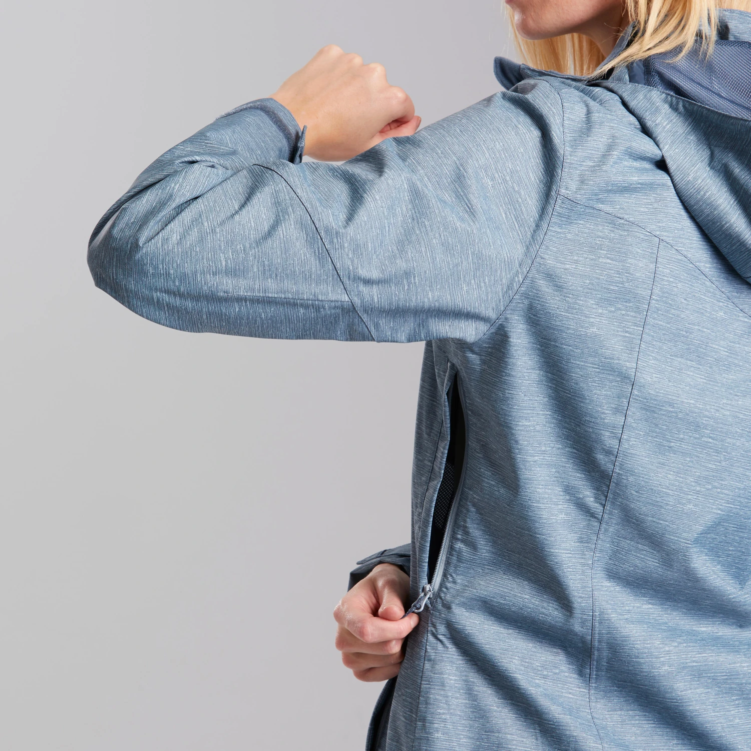 Quechua Women’s Waterproof Mountain Walking Jacket MH100 - Image 8