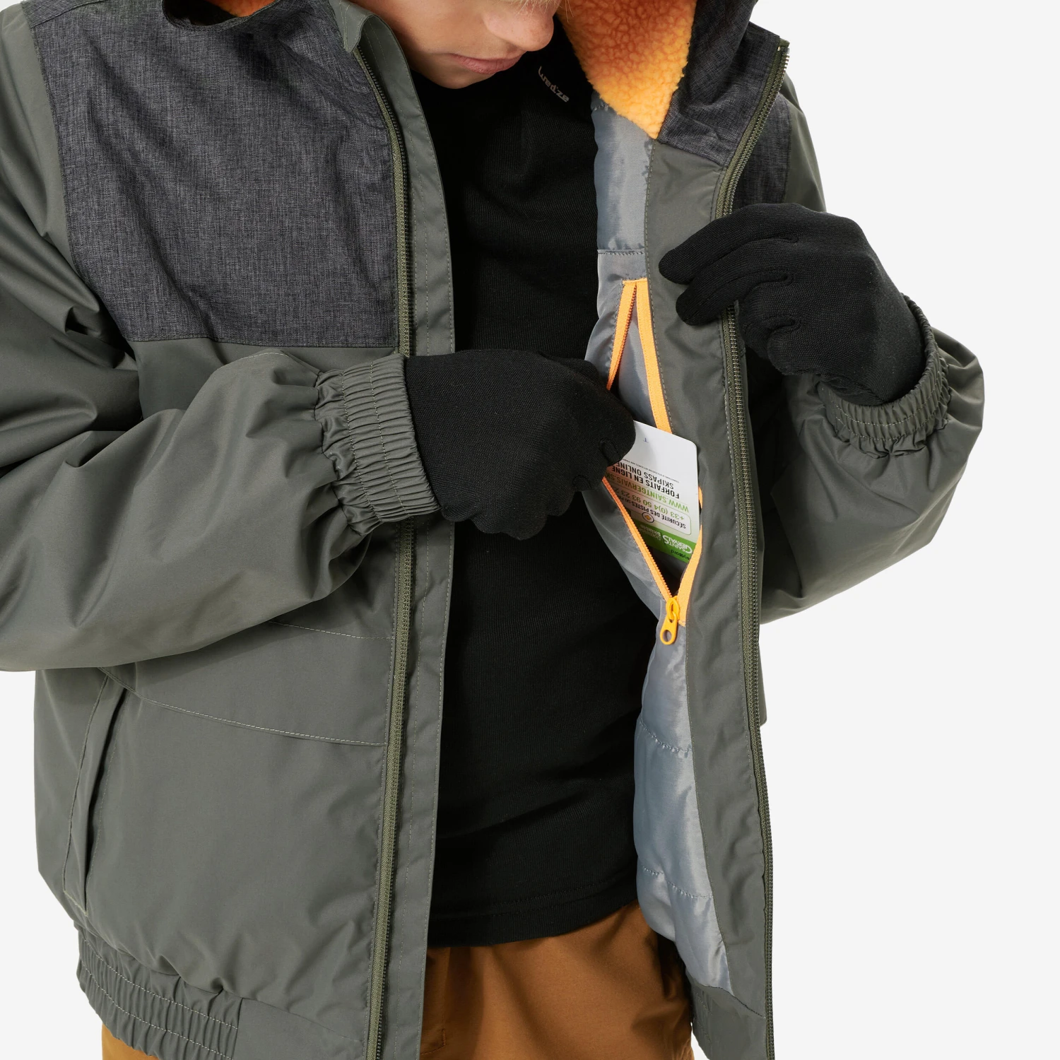 Quechua KIDS’ WARM AND WATERPROOF WINTER HIKING JACKET - SH100 -3.5°C - 7 - Image 7