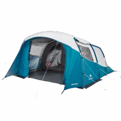 Quechua 5 Man Blackout Tent With Poles - Arpenaz 5.2 F&B