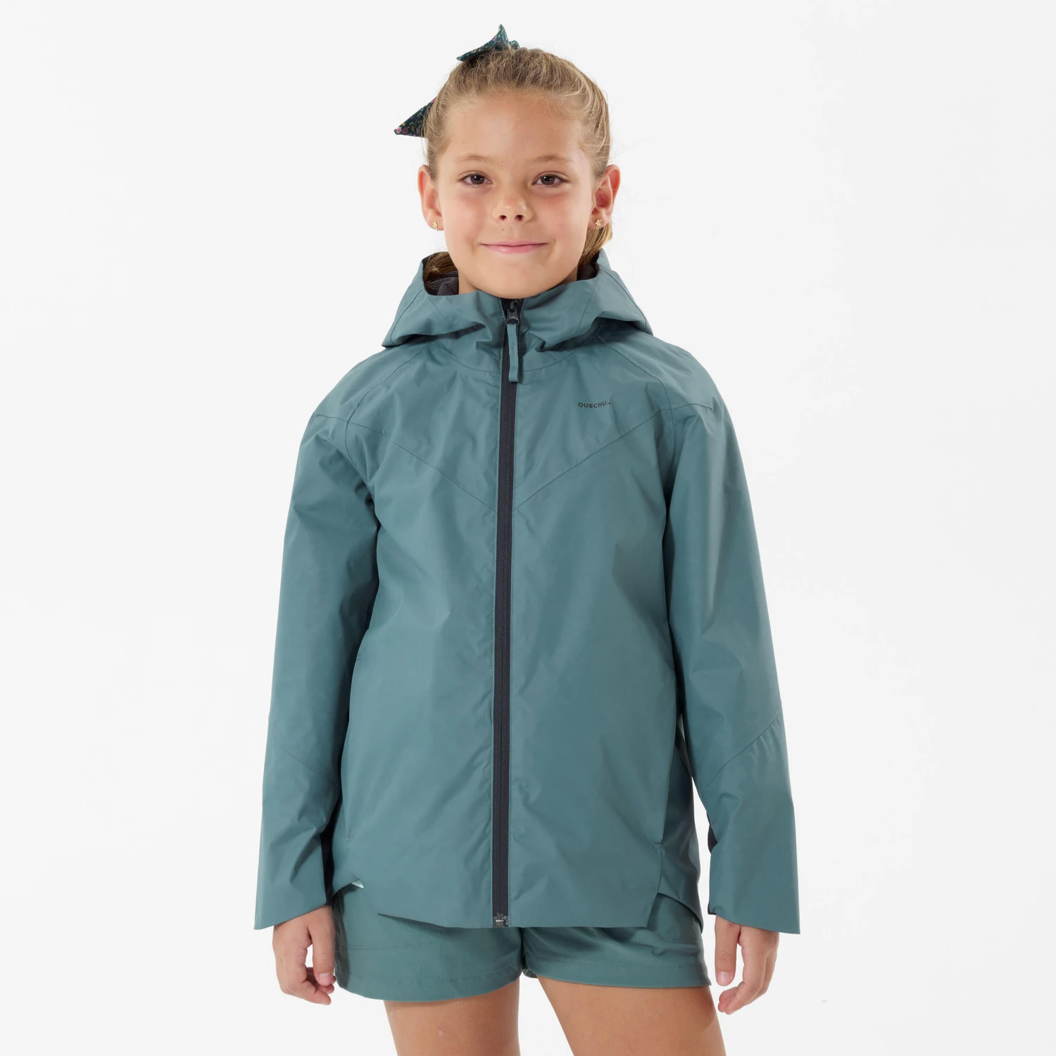 Quechua Kids’ Hiking Waterproof Jacket MH500 7-15 Years - Image 4