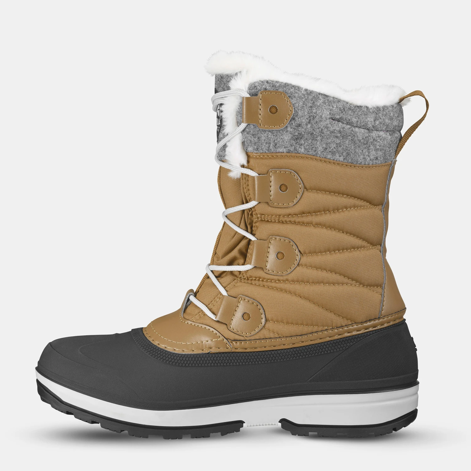 Quechua Women's Warm Waterproof High Snow Boots SH500 X - Image 3