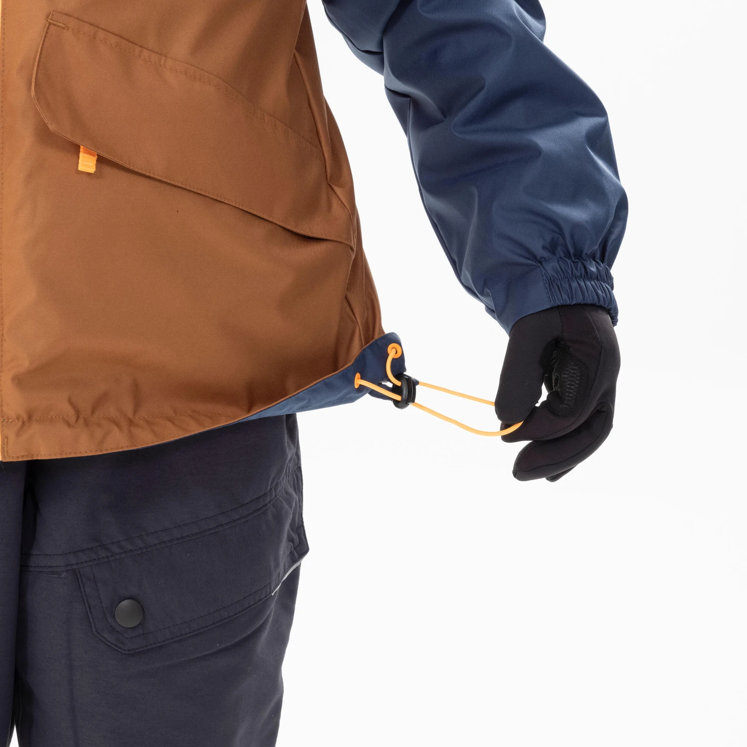 Quechua KIDS’ WARM AND WATERPROOF 3-in-1 HIKING JACKET - SH100 -0.5°C - 7 - Image 6