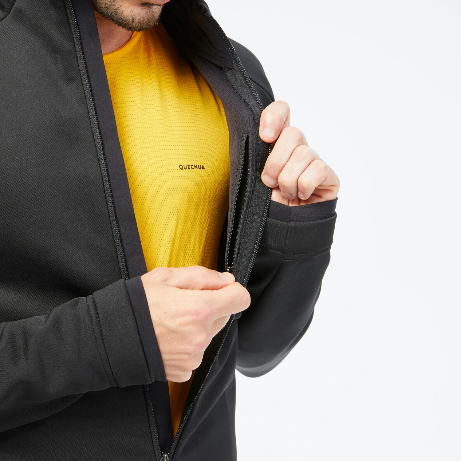 Quechua Men’s Hiking Fleece Jacket MH520 - Image 7