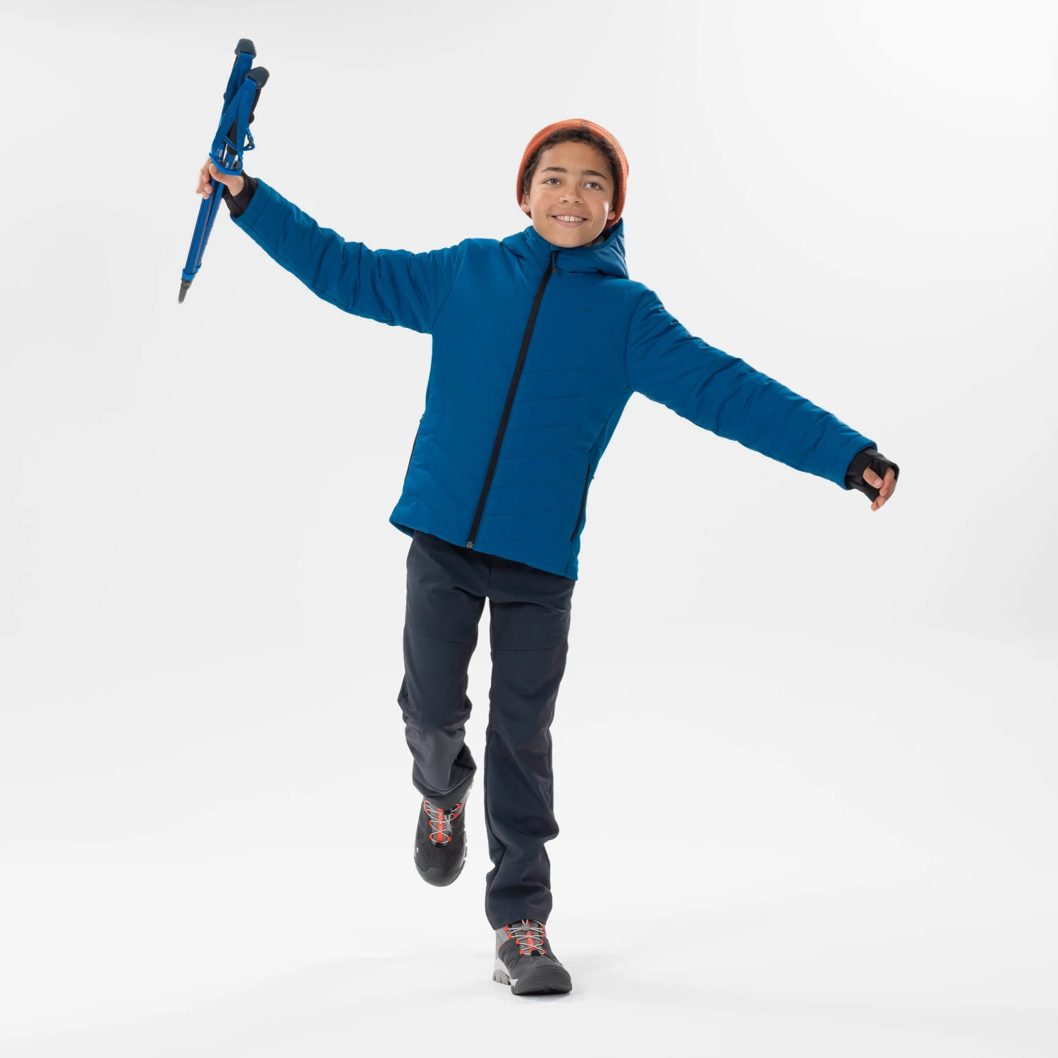 Quechua KIDS’ PADDED HIKING JACKET - AGED 7-15 - Image 2