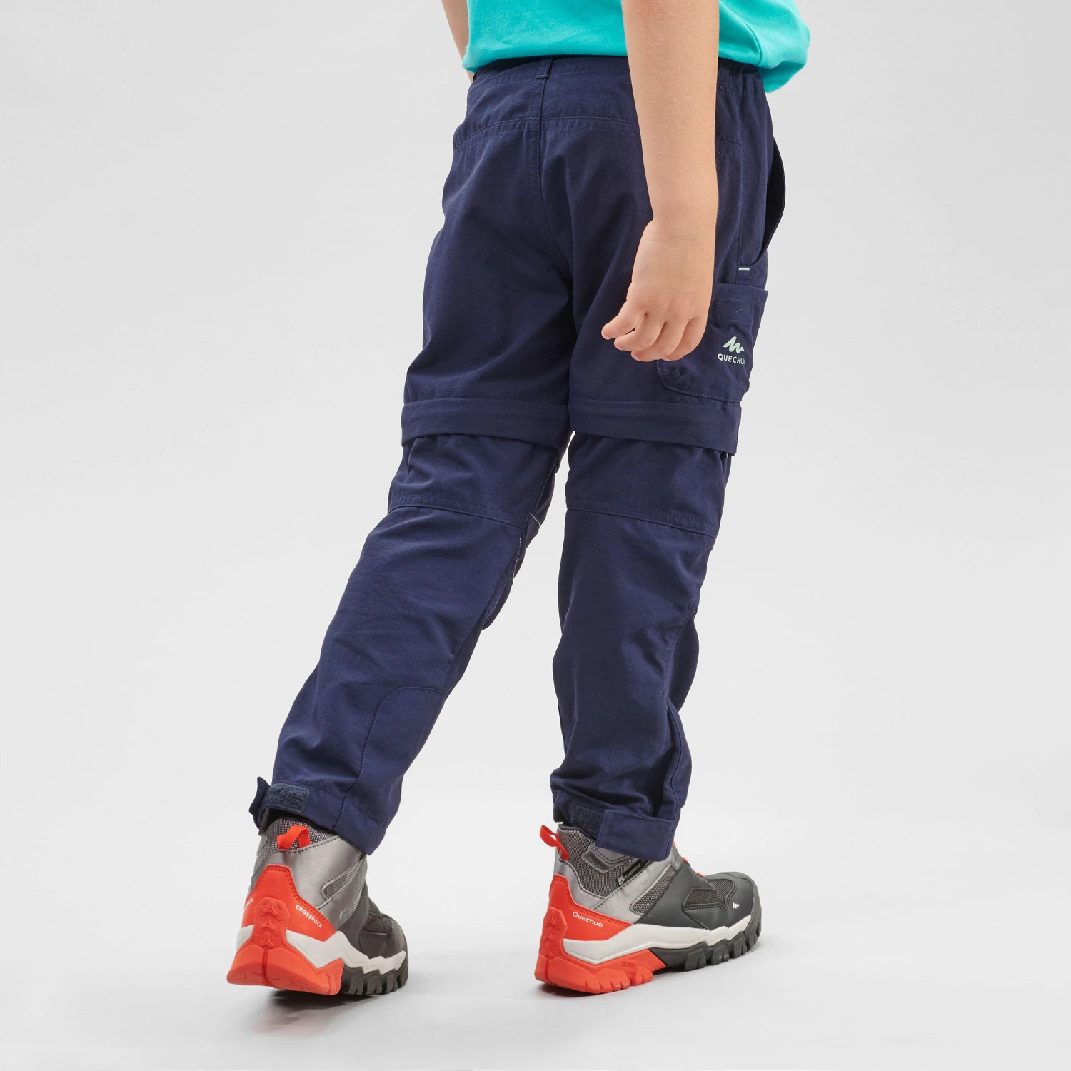 Quechua Kids' Hiking Zip-Off Trousers MH500 2 - Image 15