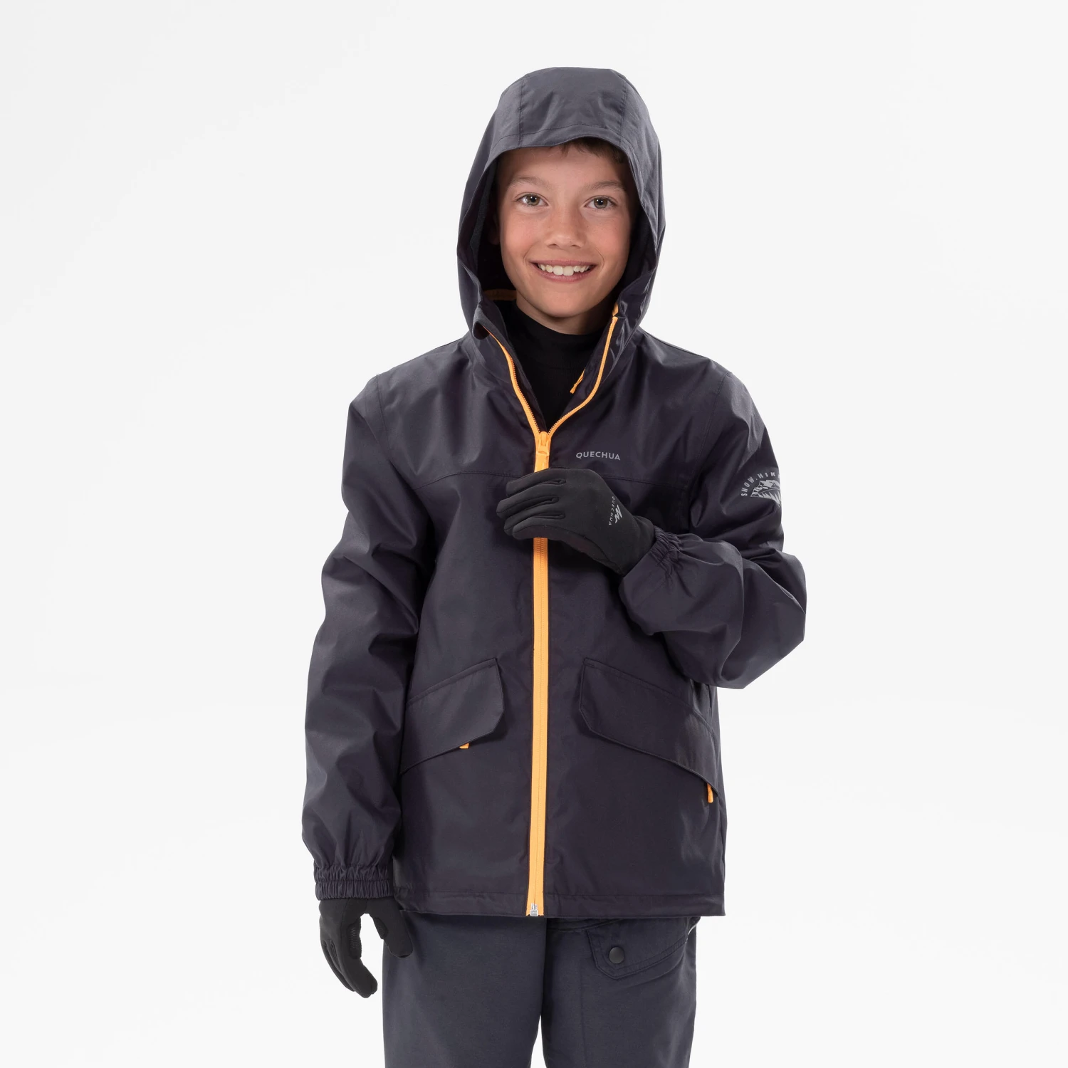 Quechua KIDS’ WARM AND WATERPROOF 3-in-1 HIKING JACKET - SH100 -0.5°C - 7 - Image 16