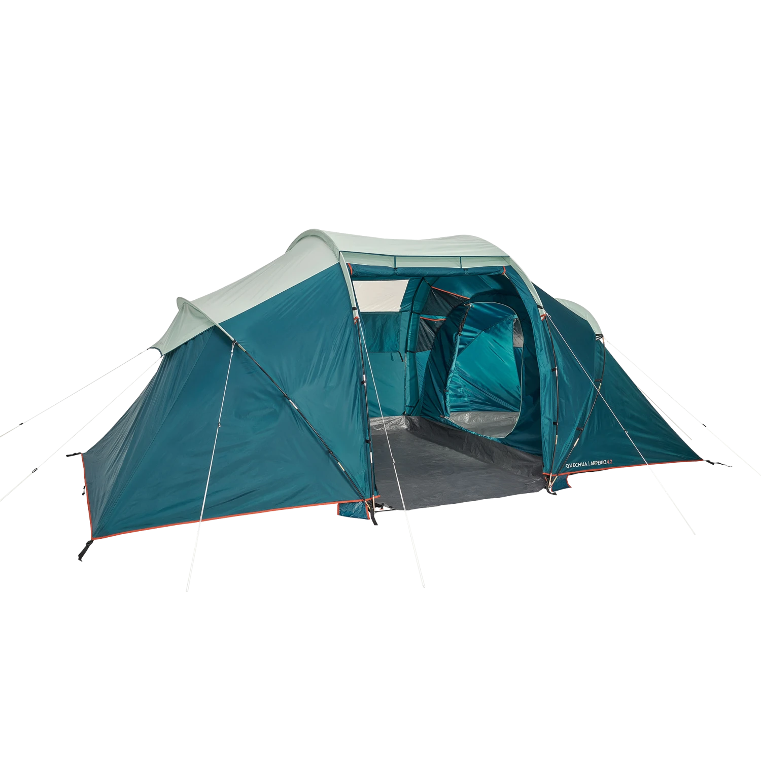 Quechua 4 Man Tent With Poles - Arpenaz 4.2