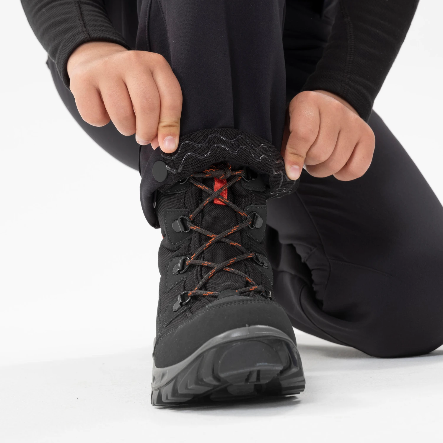 Quechua CHILDREN'S HIKING WARM WATER REPELLENT TROUSERS - Image 10