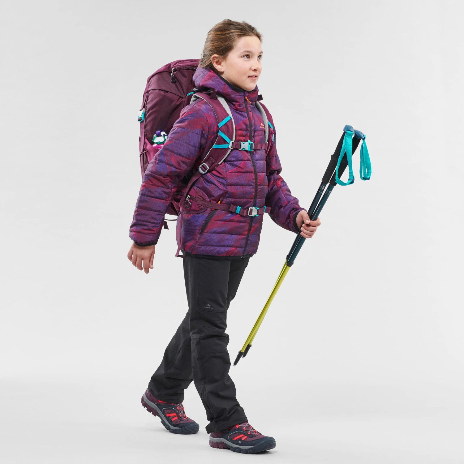 Quechua Kids’ Padded Hiking Jacket MH500 7 - Image 2