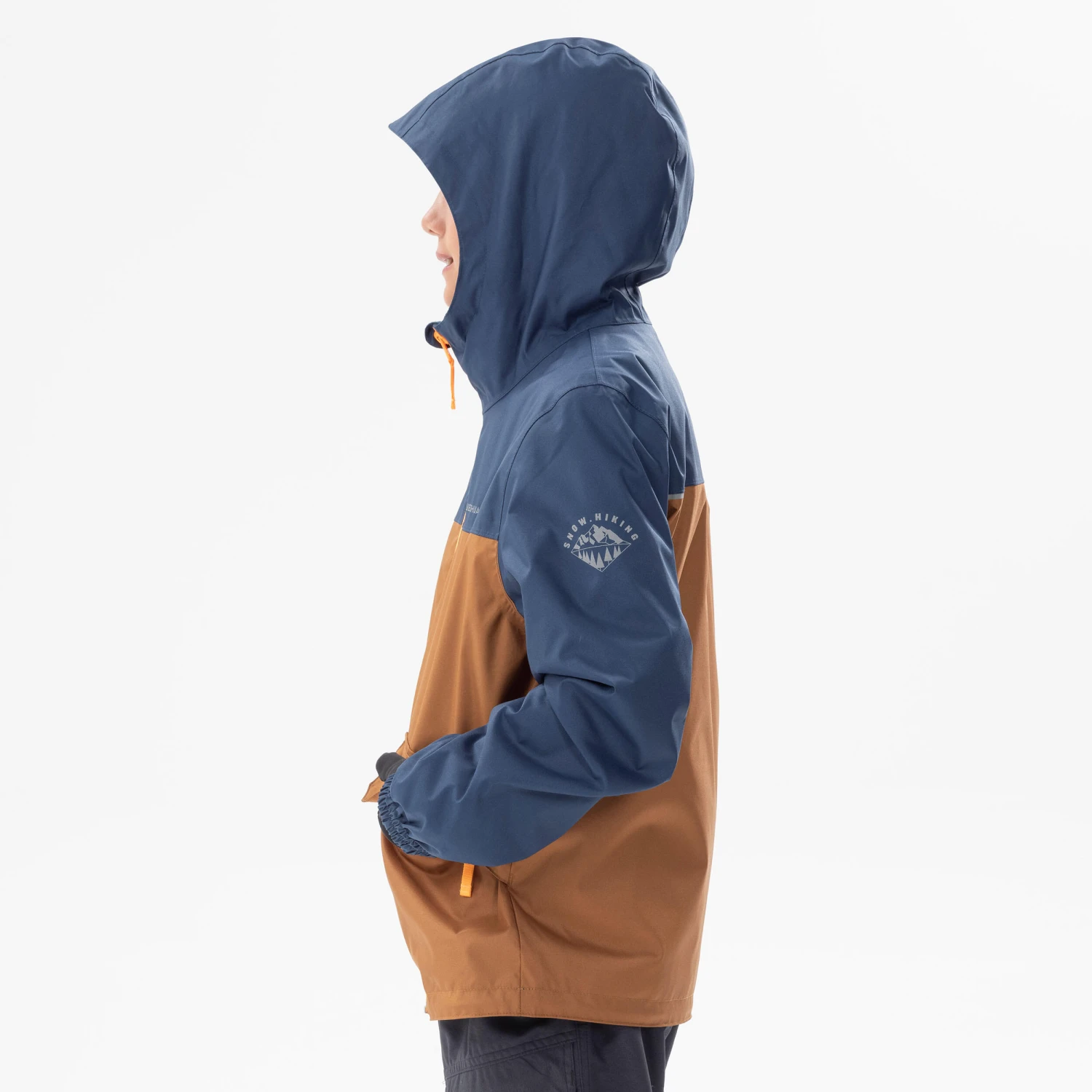 Quechua KIDS’ WARM AND WATERPROOF 3-in-1 HIKING JACKET - SH100 -0.5°C - 7 - Image 3