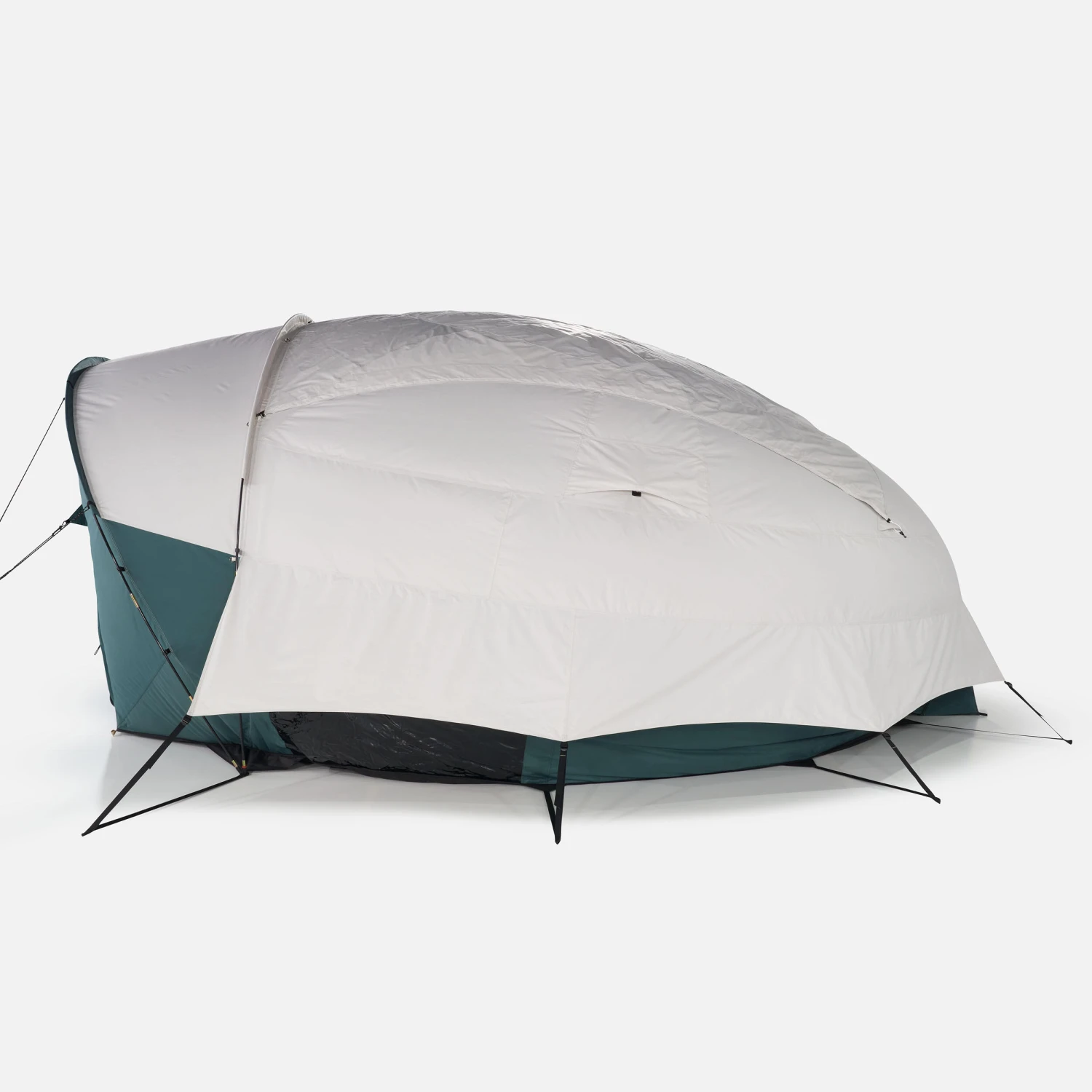 Quechua Camping Bubble Tent - AirSeconds Skyview Polycotton - 2 Man - Image 6