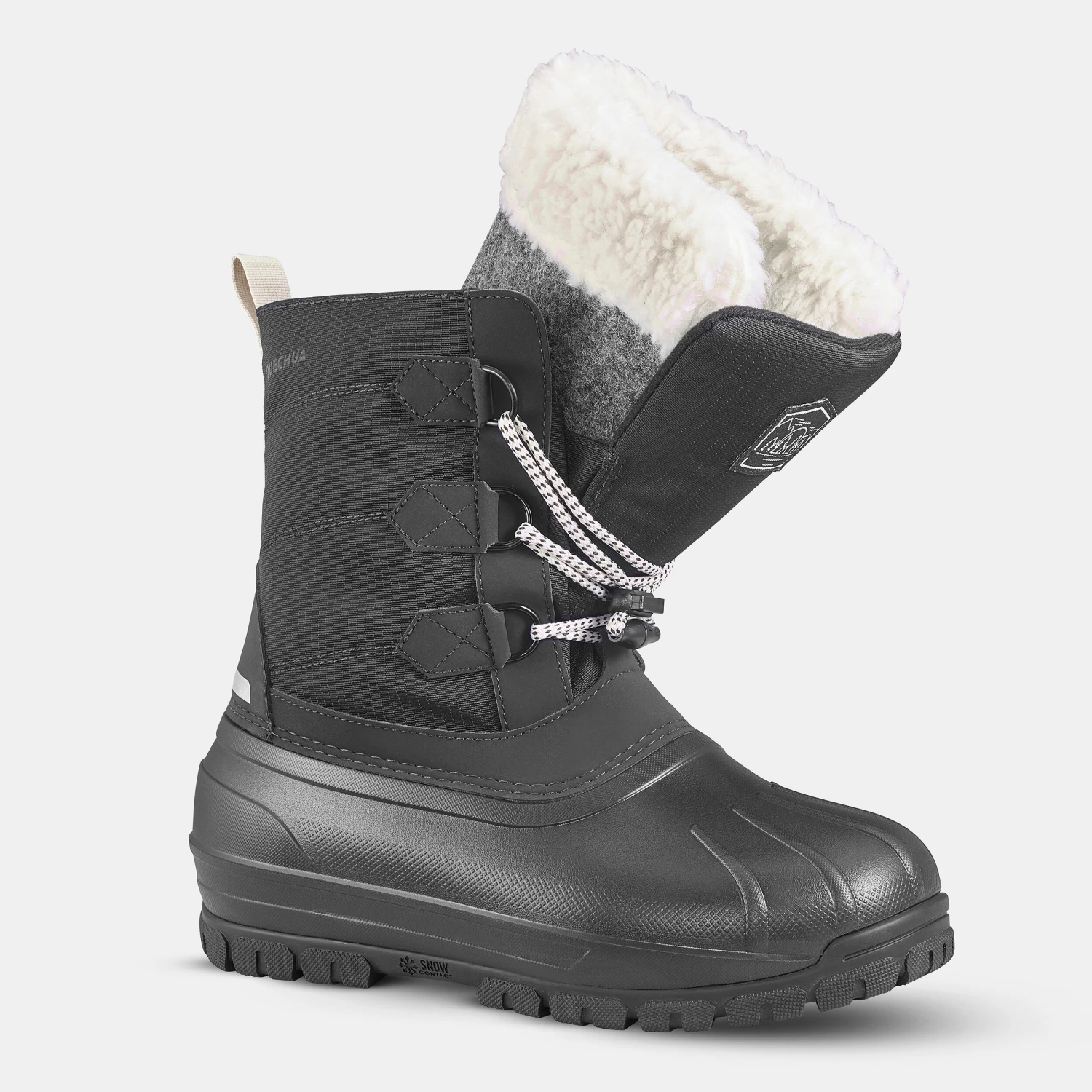 Quechua KIDS 'WARM AND WATERPROOF SNOW BOOTS-SH500 ULTRA-WARM - Image 3
