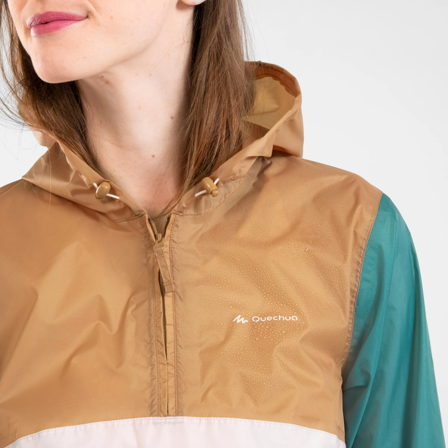 Quechua Women's Windproof And Water-repellent Hiking Jacket - Image 13