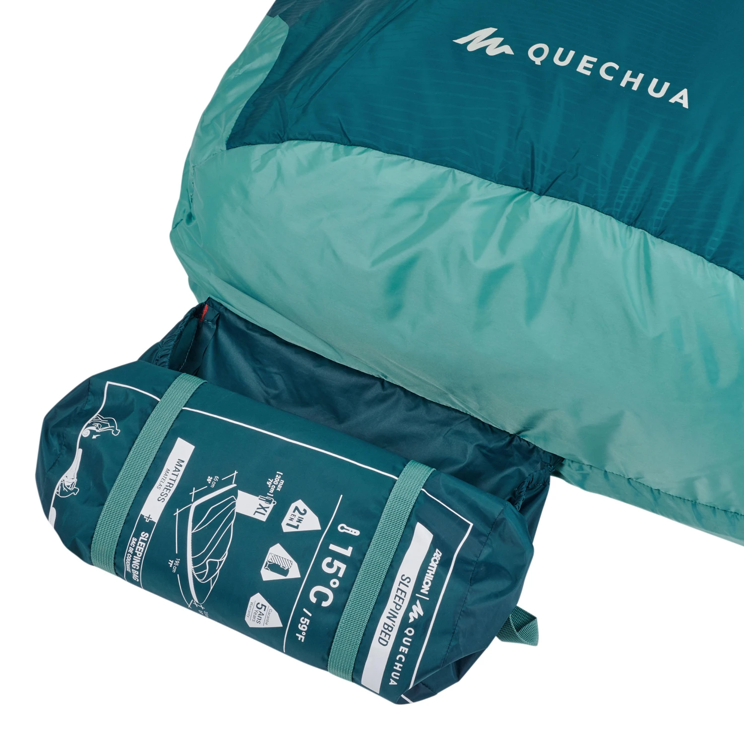 Quechua 2-in-1 Sleeping Bag And Sleeping Bed - Image 7