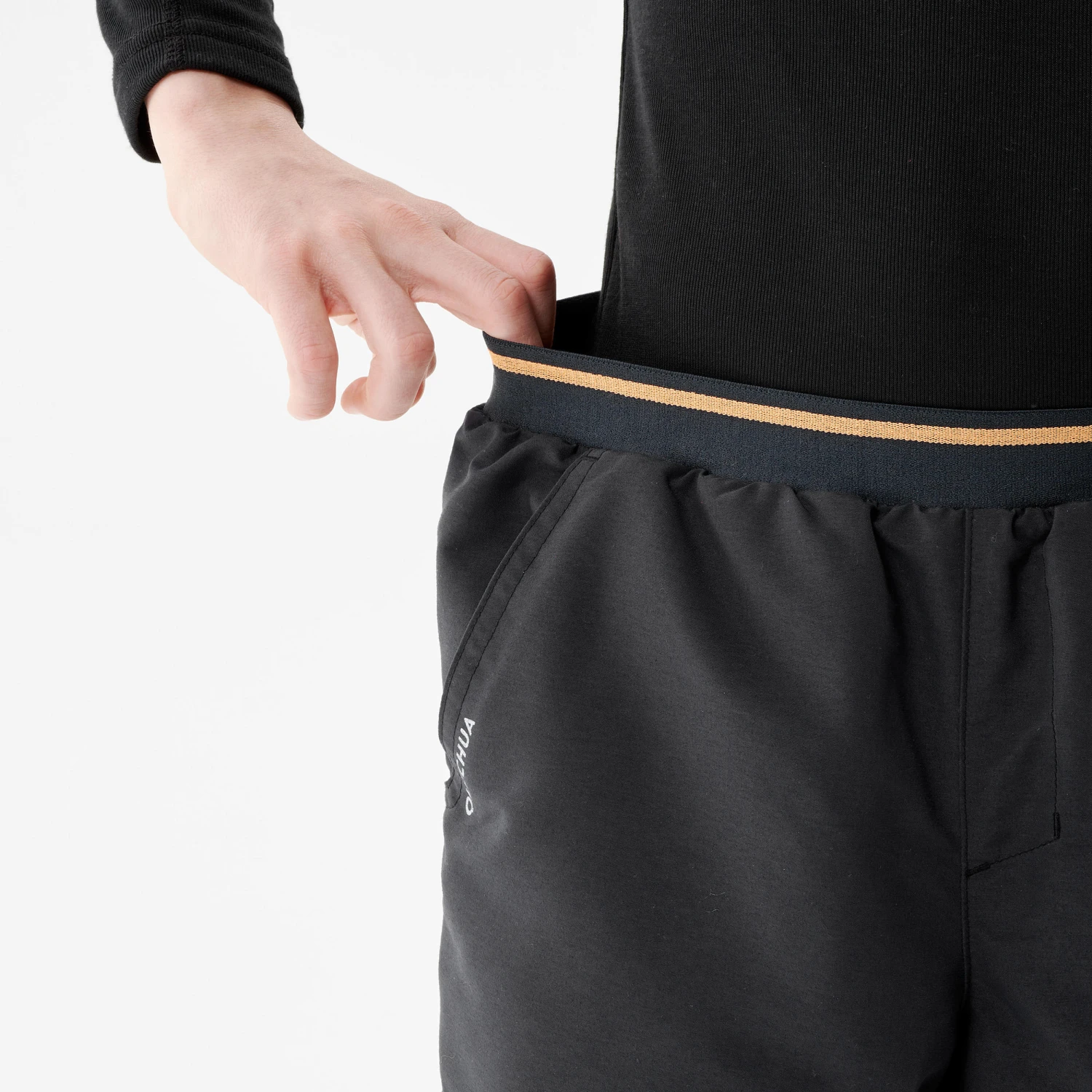 Quechua CHILDREN'S WARM WATER-REPELLENT HIKING TROUSERS - SH100 - AGE 7 - Image 6