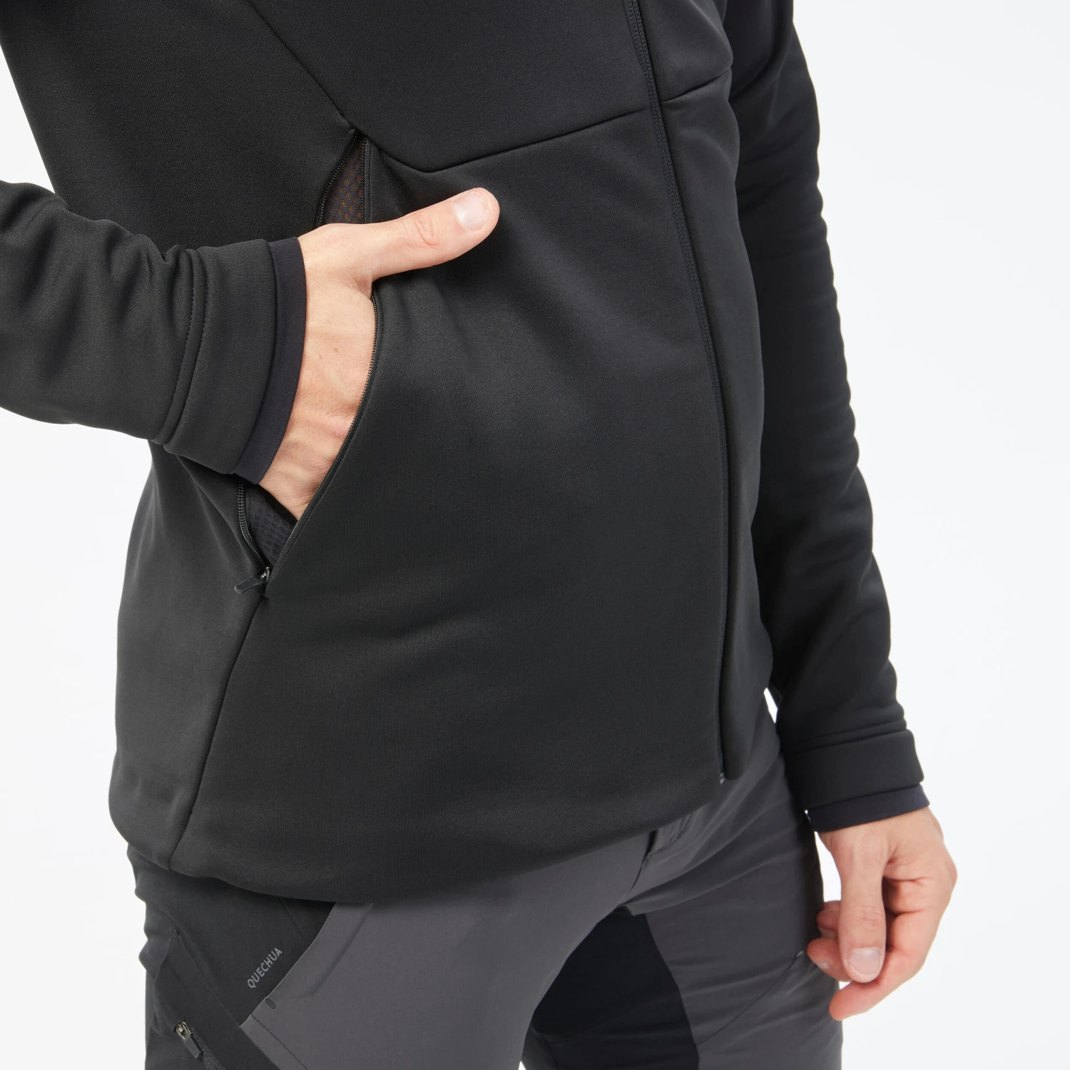 Quechua Men’s Hiking Fleece Jacket MH520 - Image 6