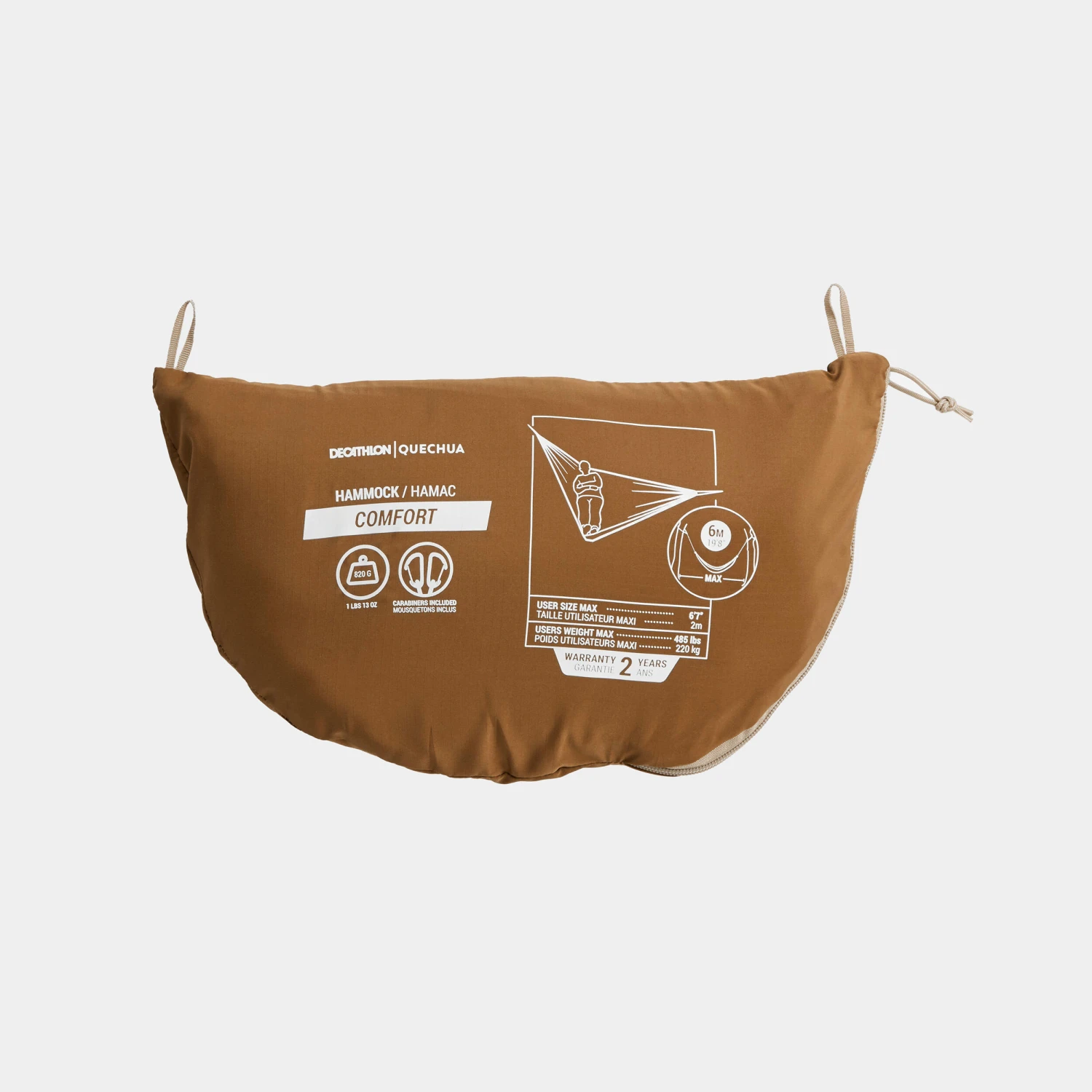 Quechua Two-person Hammock - Comfort 350 X 175 Cm - Image 8