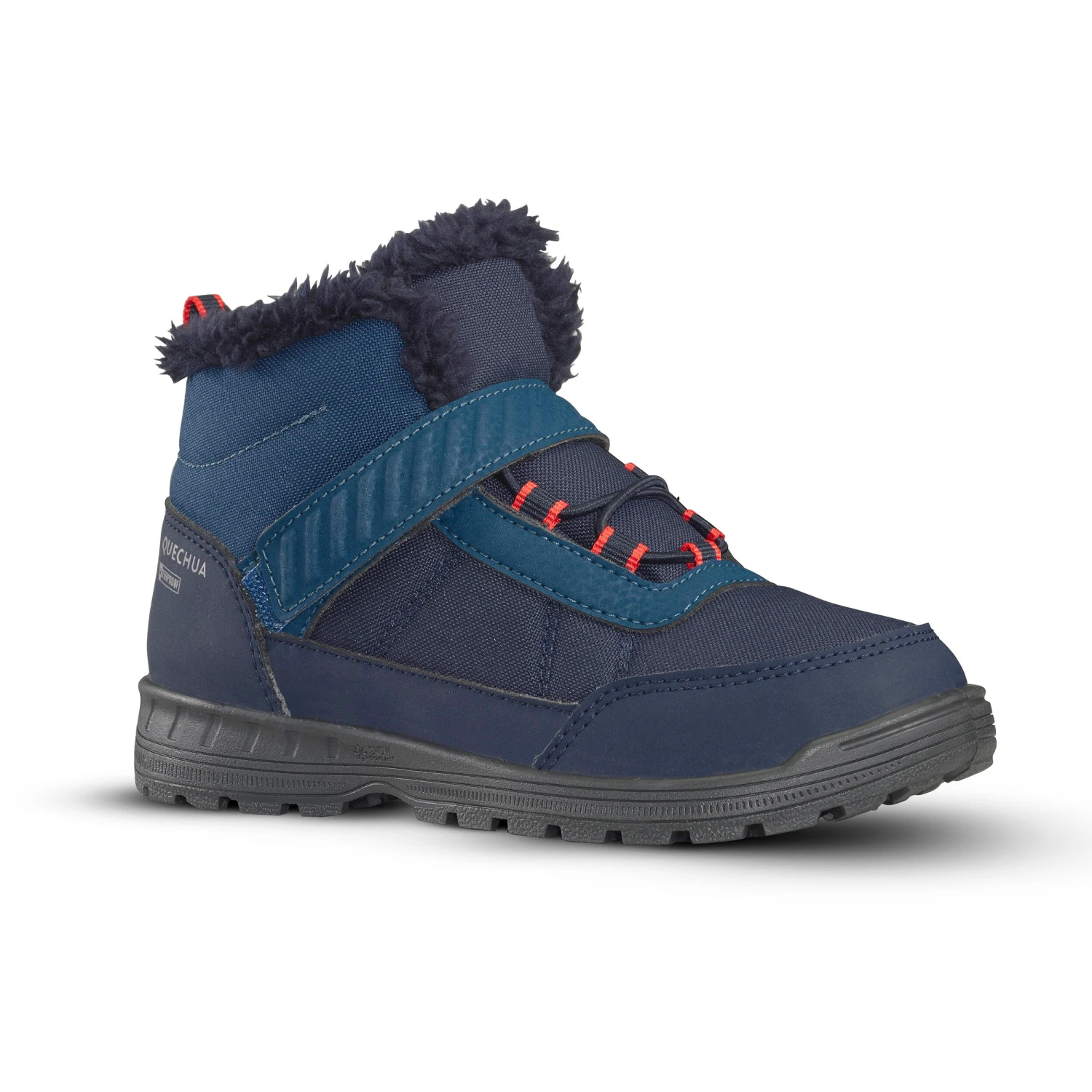 Quechua KIDS' WARM WATERPROOF HIKING BOOTS - SH100 WARM RIP-TAB - SIZE 24C - Image 11