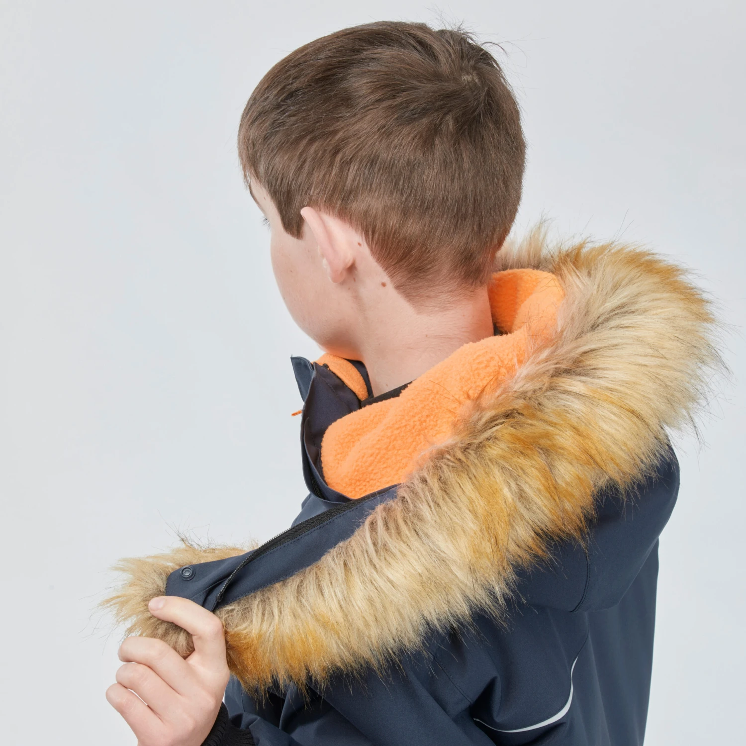 Quechua KIDS’ WARM AND WATERPROOF HIKING JACKET - SH100 -6.5°C - 7 - Image 13