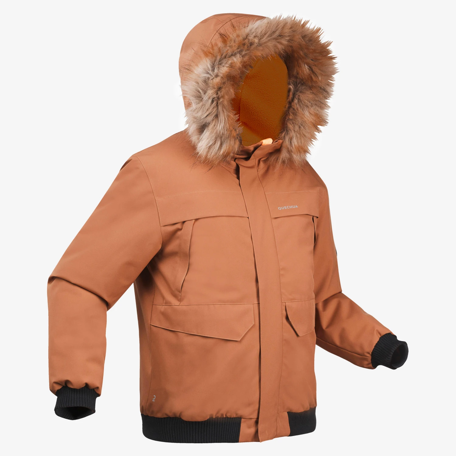 Quechua KIDS’ WARM AND WATERPROOF HIKING JACKET - SH100 -6.5°C - 7 - Image 14