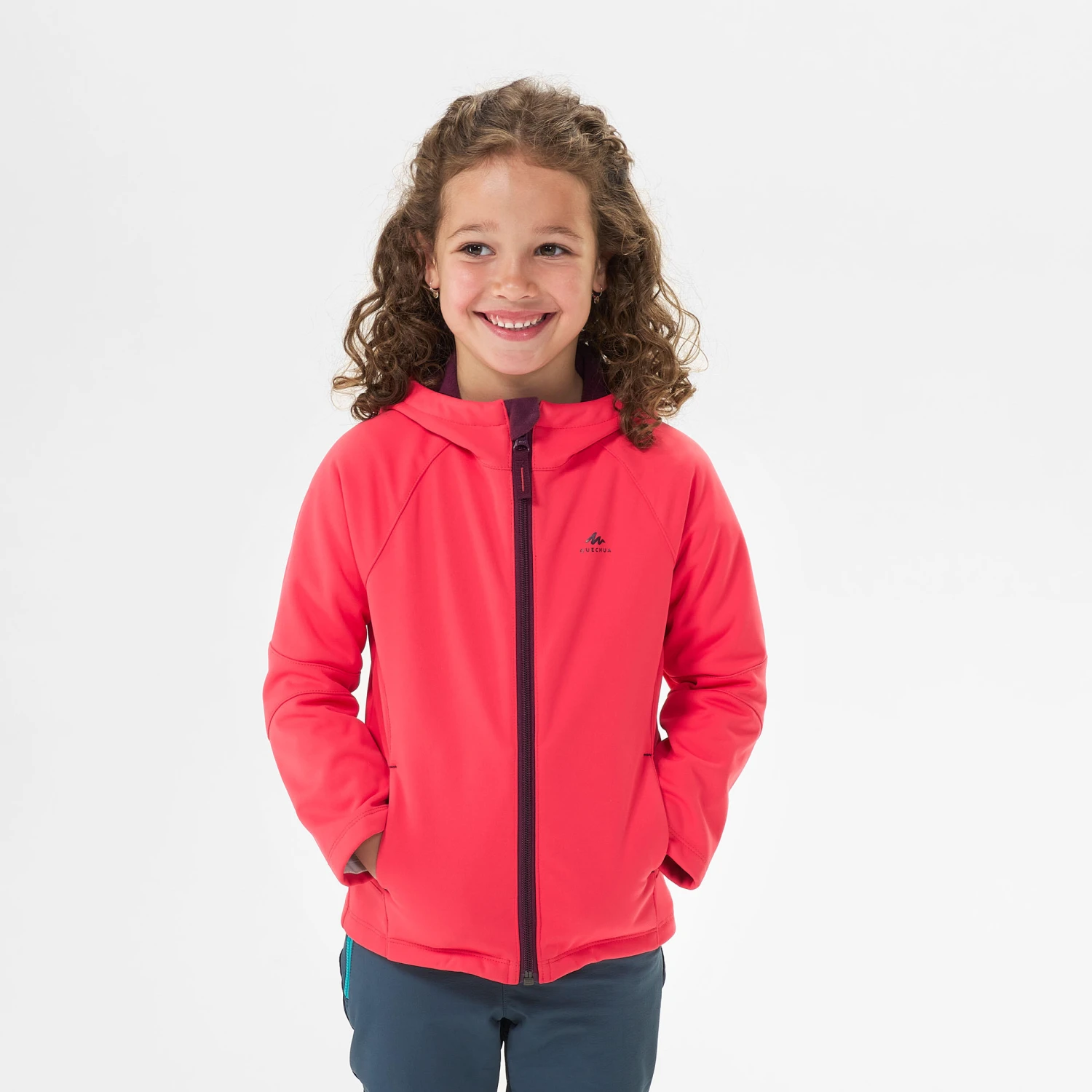 Quechua Kids’ Softshell Hiking Jacket MH550 2-6 Years - Image 6