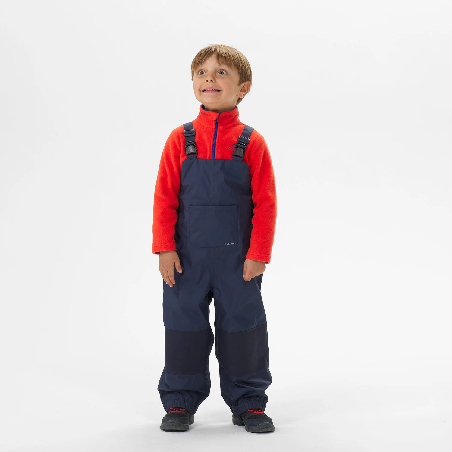 Quechua Kids’ Waterproof Hiking Salopettes - Aged 2-6 - Image 3