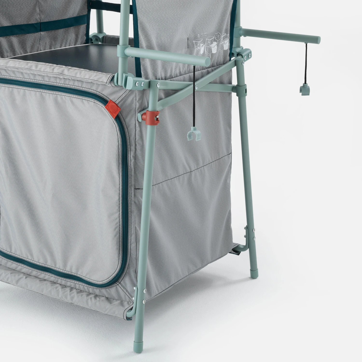 Quechua FOLDING AND COMPACT CAMPING STORAGE UNIT - Image 8