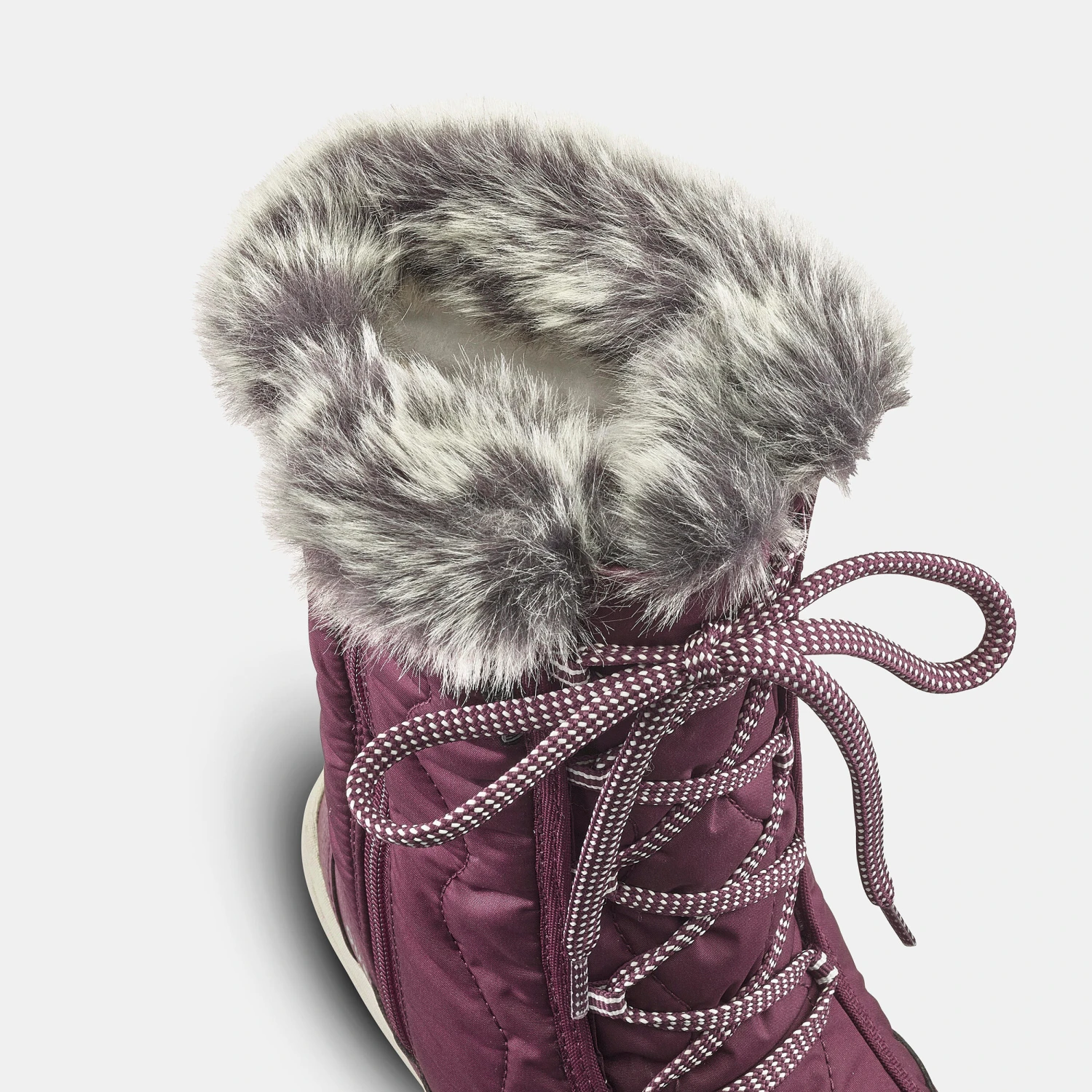 Quechua Kids’ Warm Waterproof Hiking Snow Boots SH500 X-Warm Zip Sizes 11.5 - Image 6