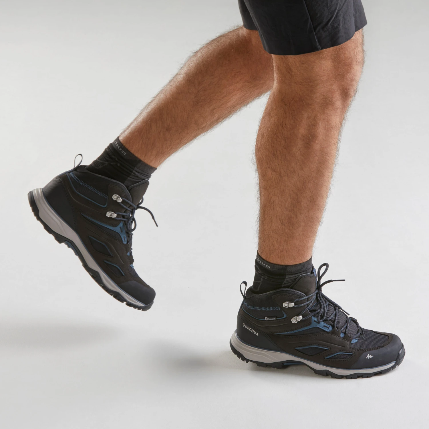 Quechua Men's Waterproof Mountain Walking Shoes - MH100 Mid - Image 6