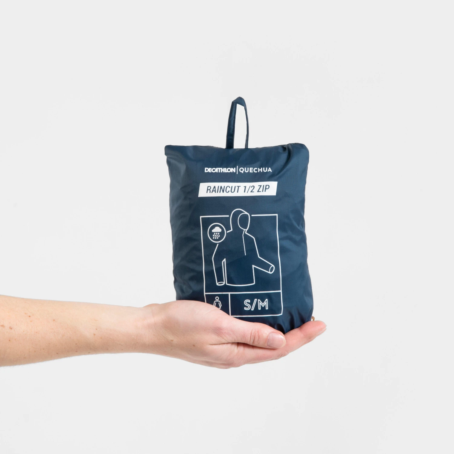 Quechua Women's Windproof And Water-repellent Hiking Jacket - Image 16