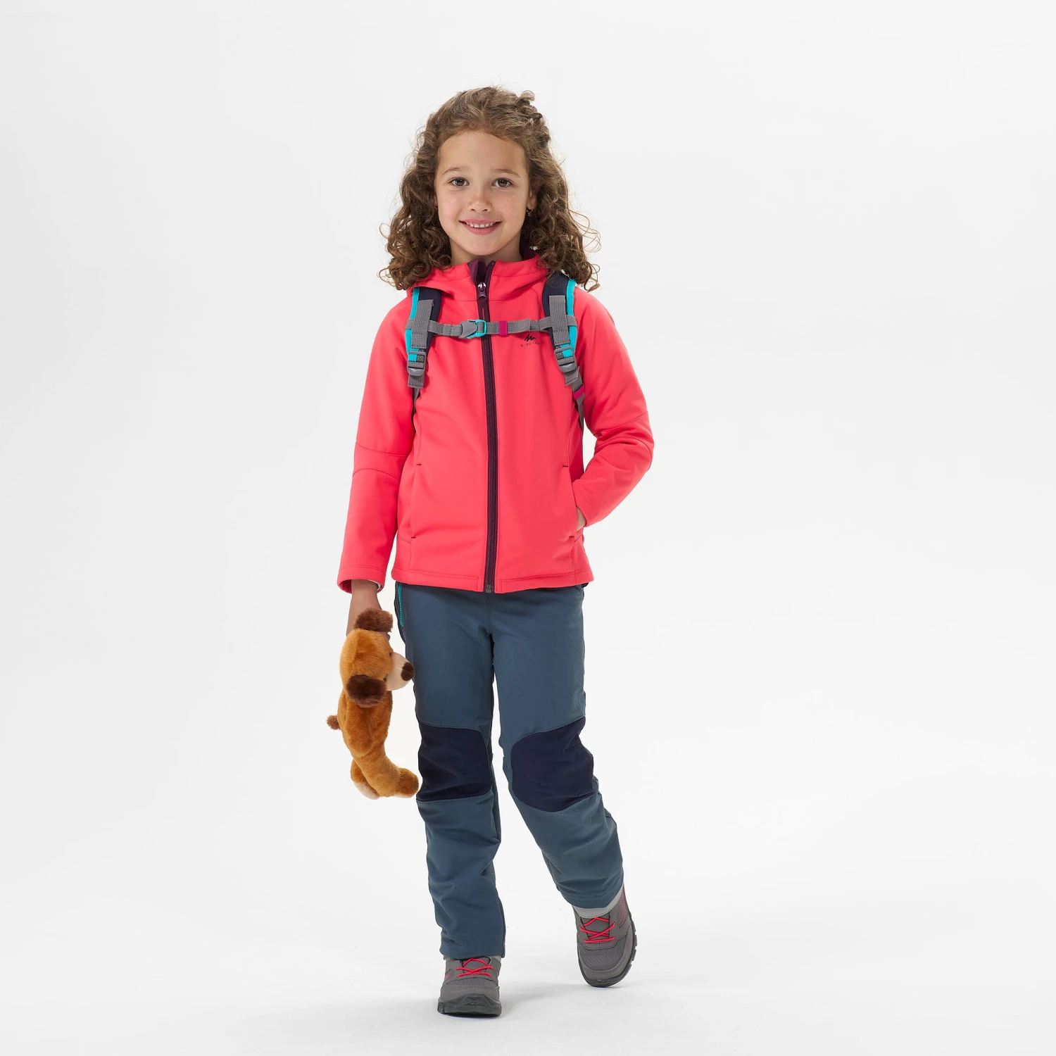 Quechua Kids’ Softshell Hiking Jacket MH550 2-6 Years - Image 5