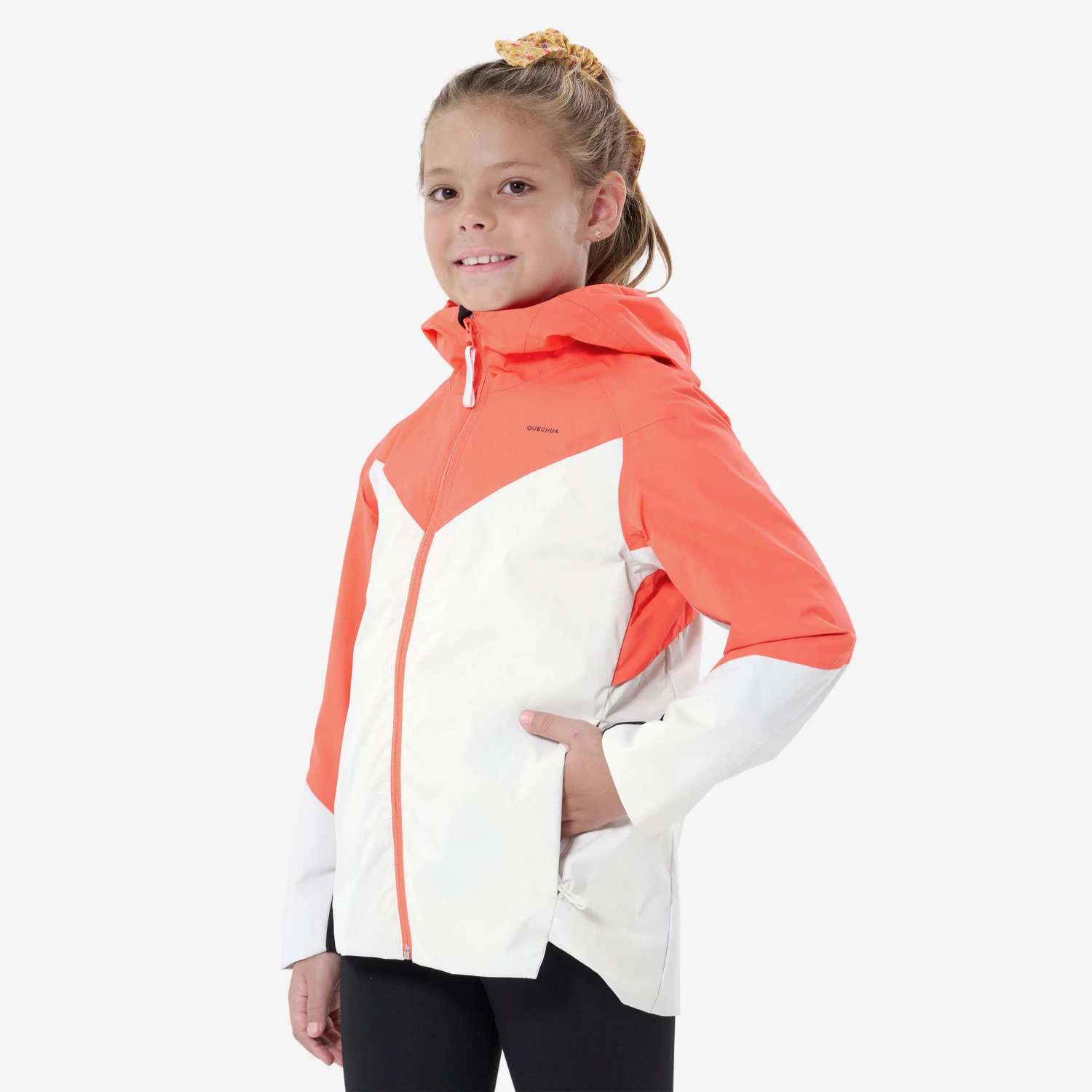 Quechua Kids’ Hiking Waterproof Jacket MH500 7-15 Years - Image 12
