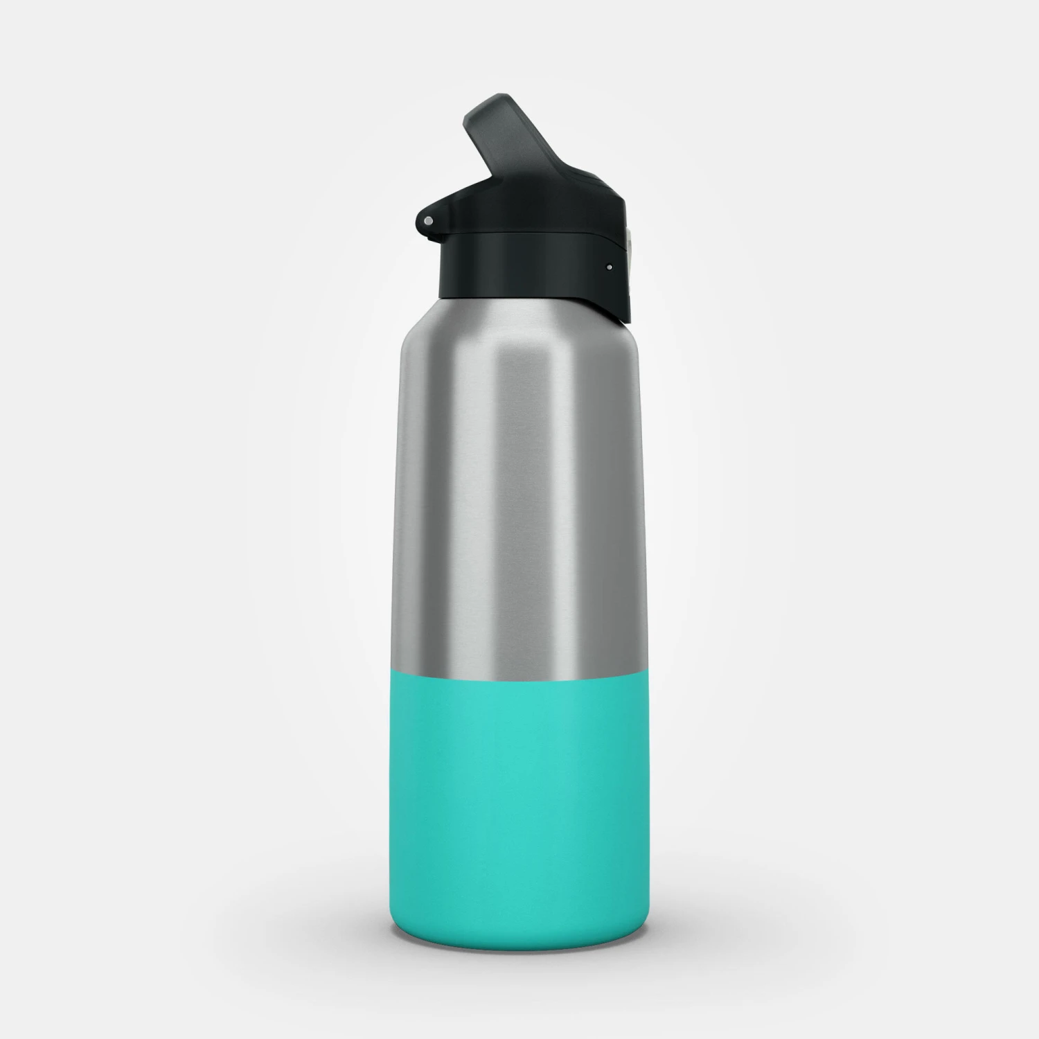 Quechua Isothermal Stainless Steel Hiking Flask MH500 0.5 L Turquoise - Image 2