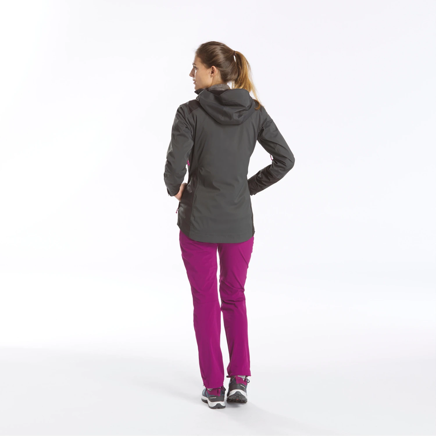 Quechua Women's Waterproof Mountain Walking Jacket - Image 3