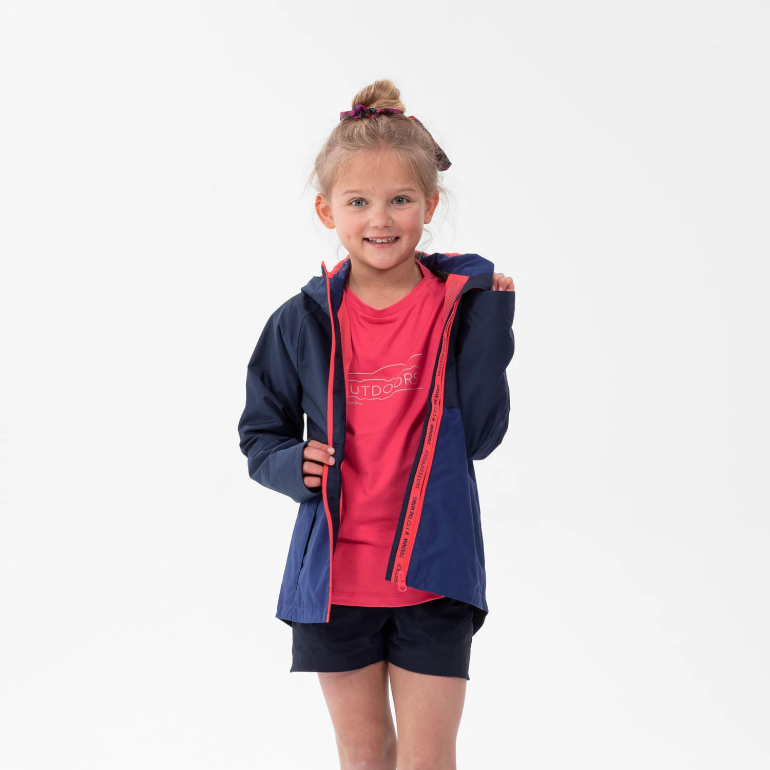 Quechua Kids’ Waterproof Hiking Jacket - MH500 Aged 7-15 - Image 7