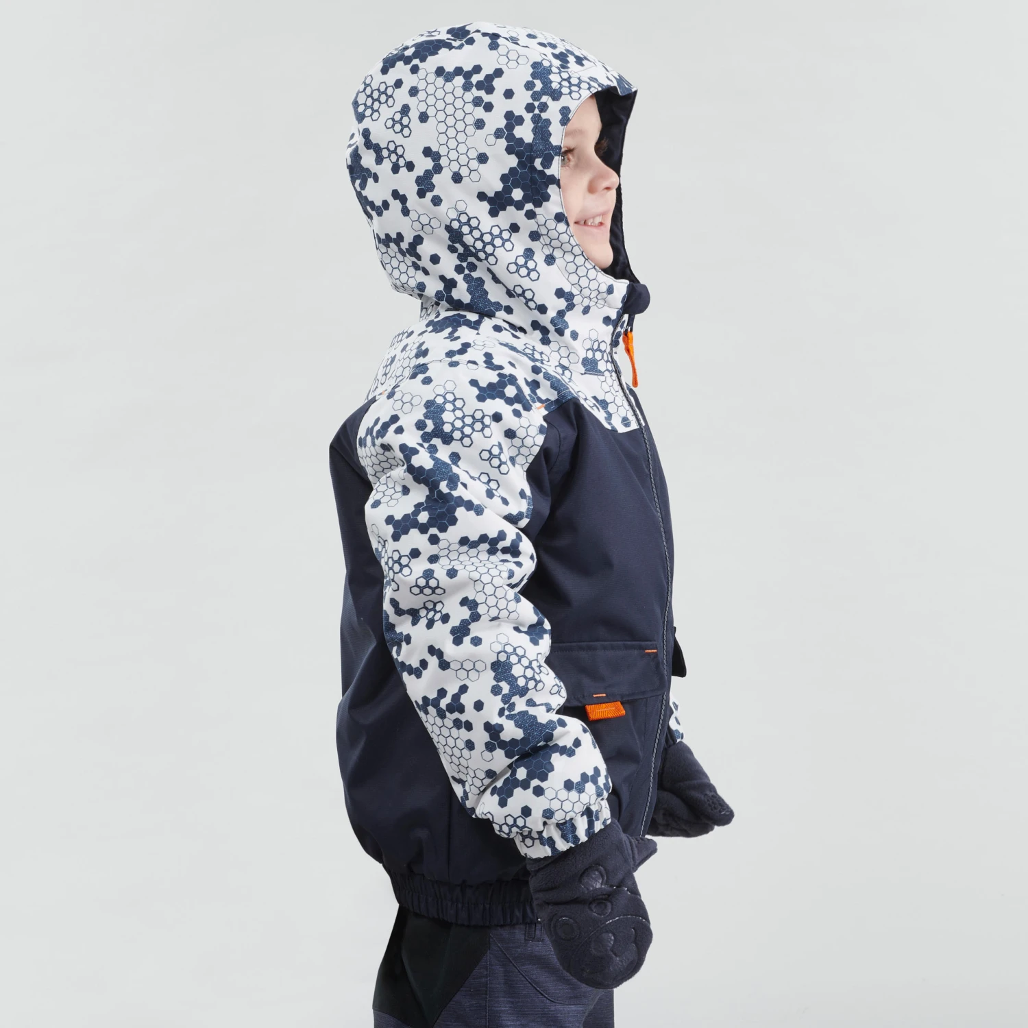 Quechua Kids’ Waterproof Winter Hiking Jacket SH100 Warm 2 - Image 3