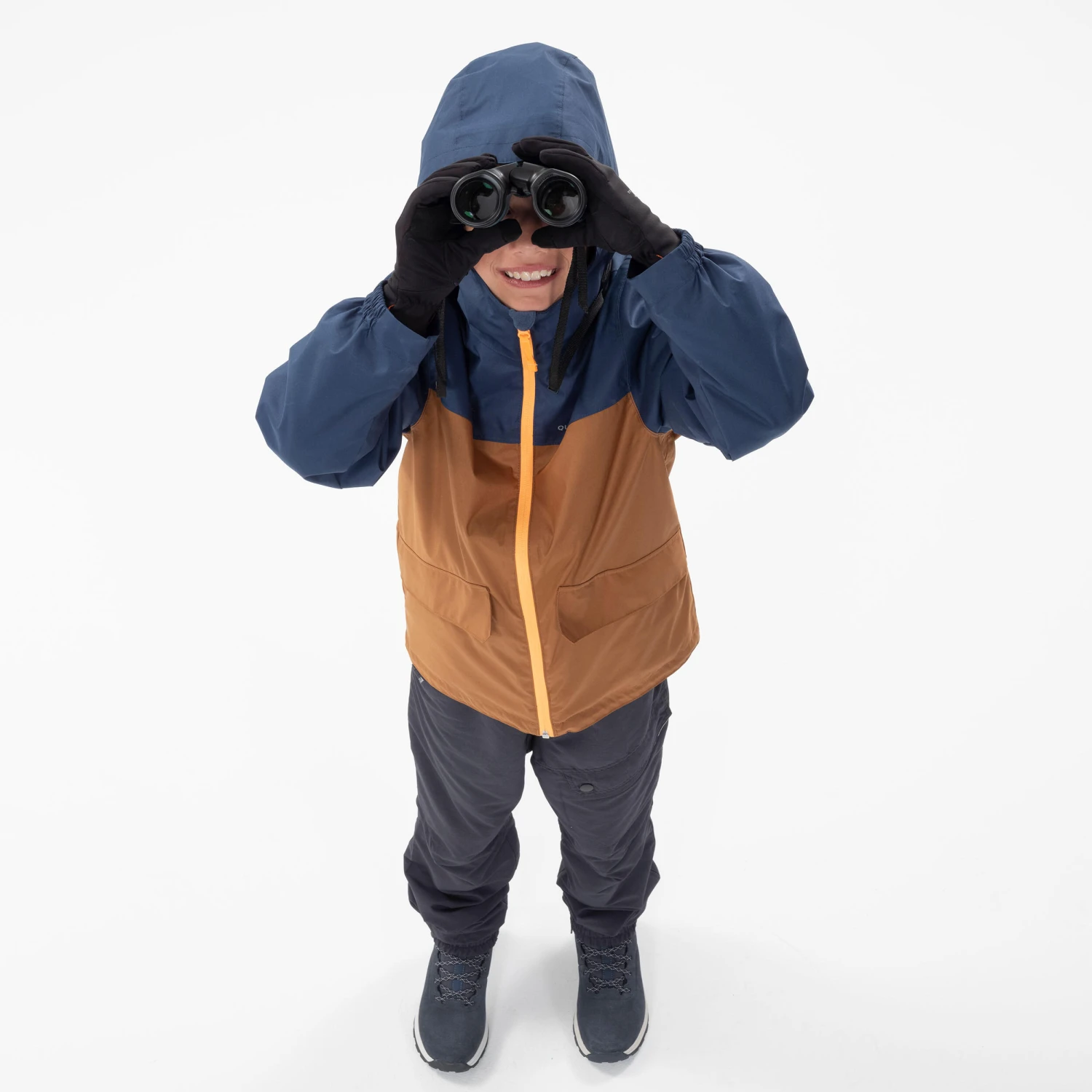 Quechua KIDS’ WARM AND WATERPROOF 3-in-1 HIKING JACKET - SH100 -0.5°C - 7 - Image 11