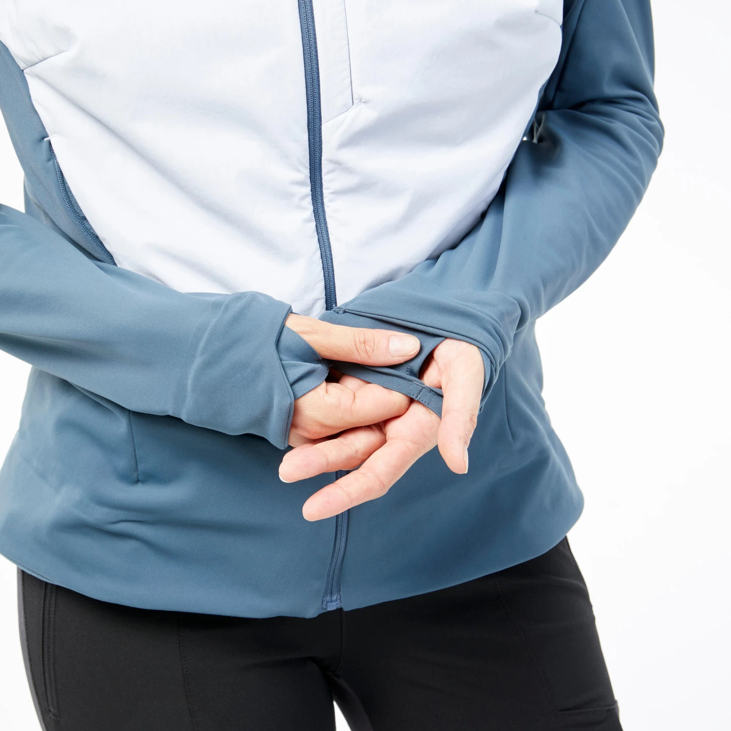 Quechua Men's Hiking Hybrid Fleece Jacket - Image 10