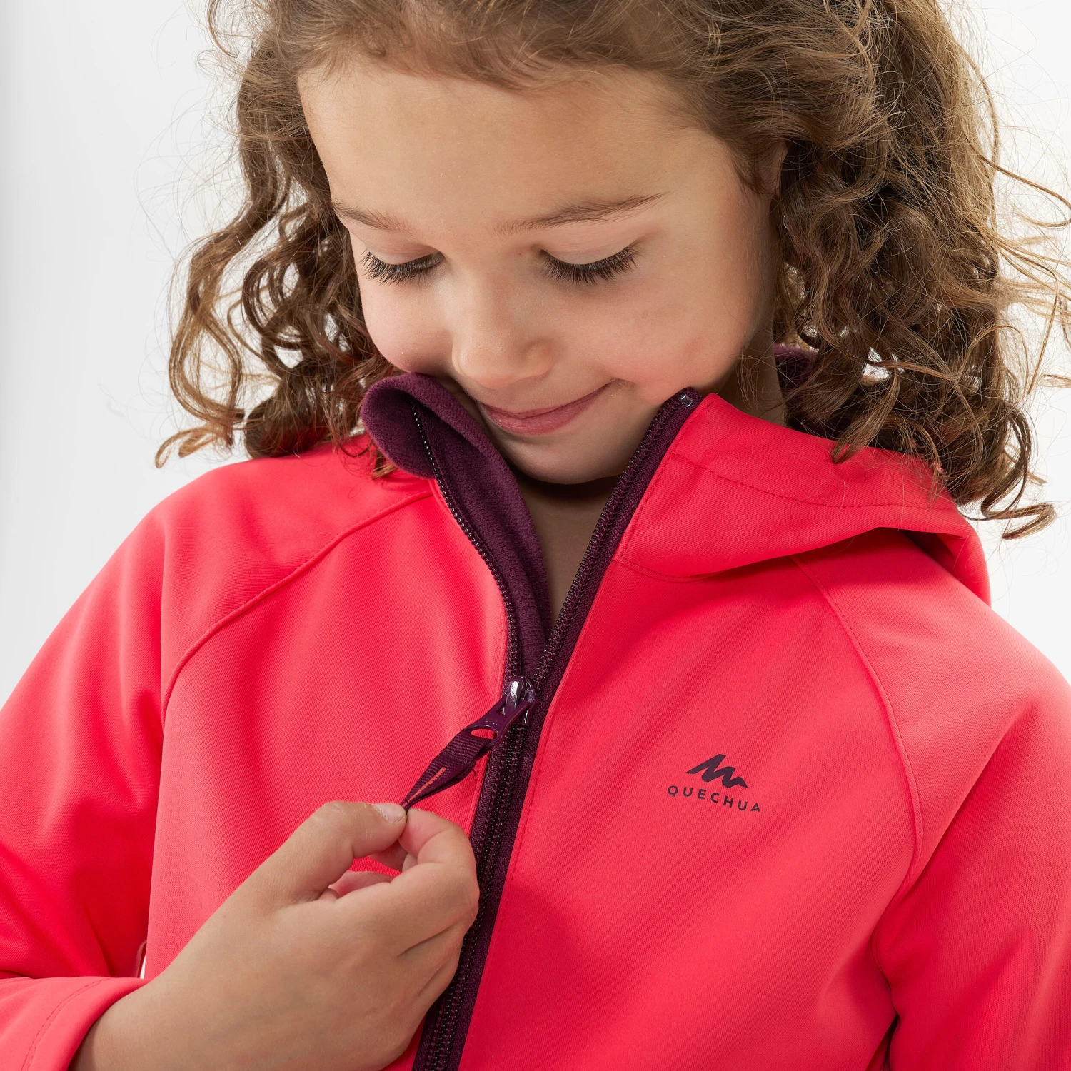 Quechua Kids’ Softshell Hiking Jacket MH550 2-6 Years - Image 8