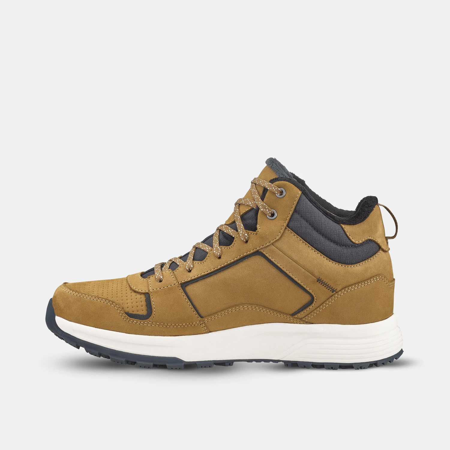 Quechua Men’s Warm And Waterproof Leather Hiking Boots - Image 9