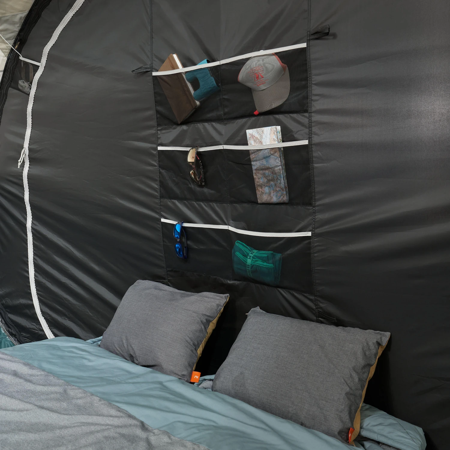 Quechua Camping Bubble Tent - AirSeconds Skyview Polycotton - 2 Man - Image 18