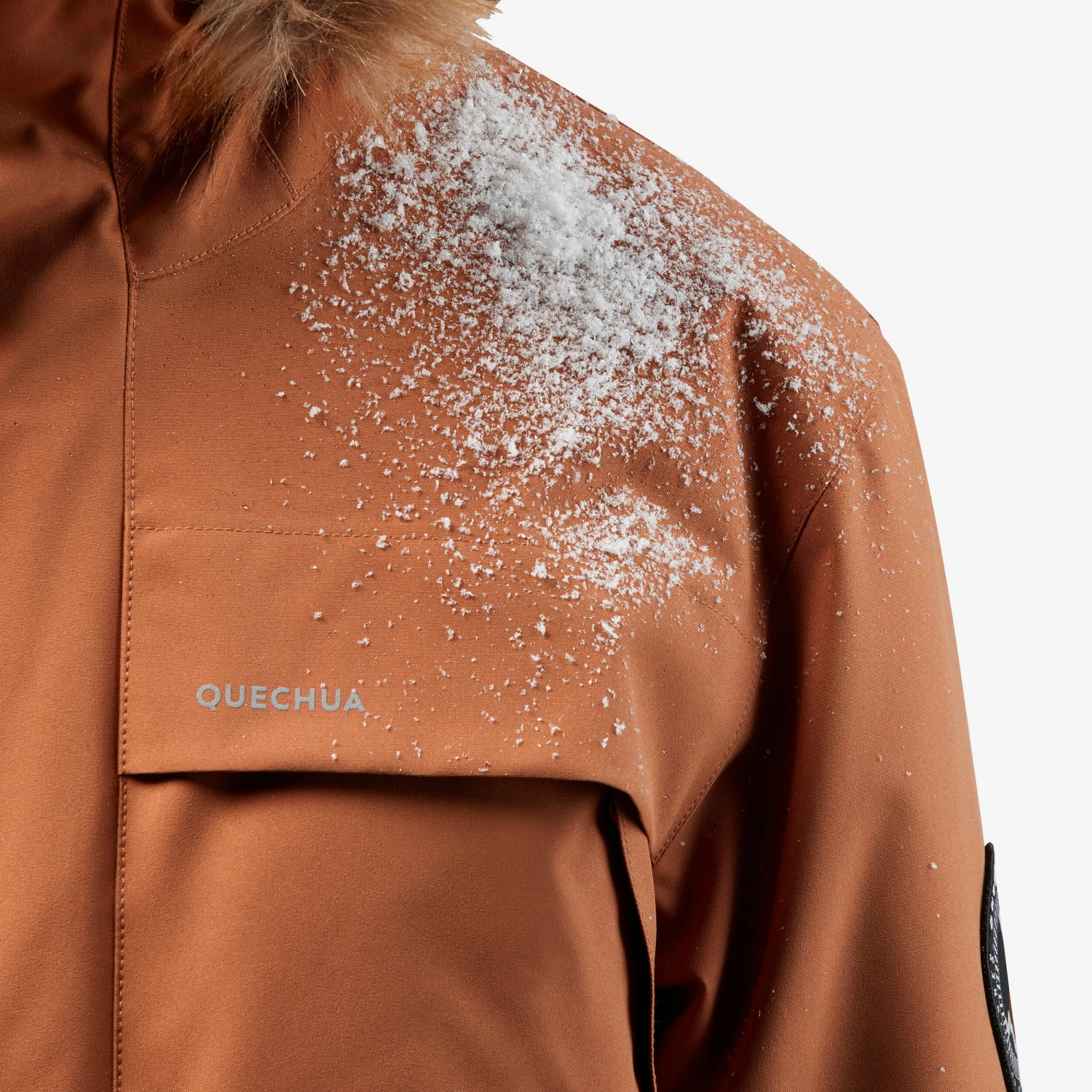 Quechua KIDS’ WARM AND WATERPROOF HIKING JACKET - SH100 -6.5°C - 7 - Image 18