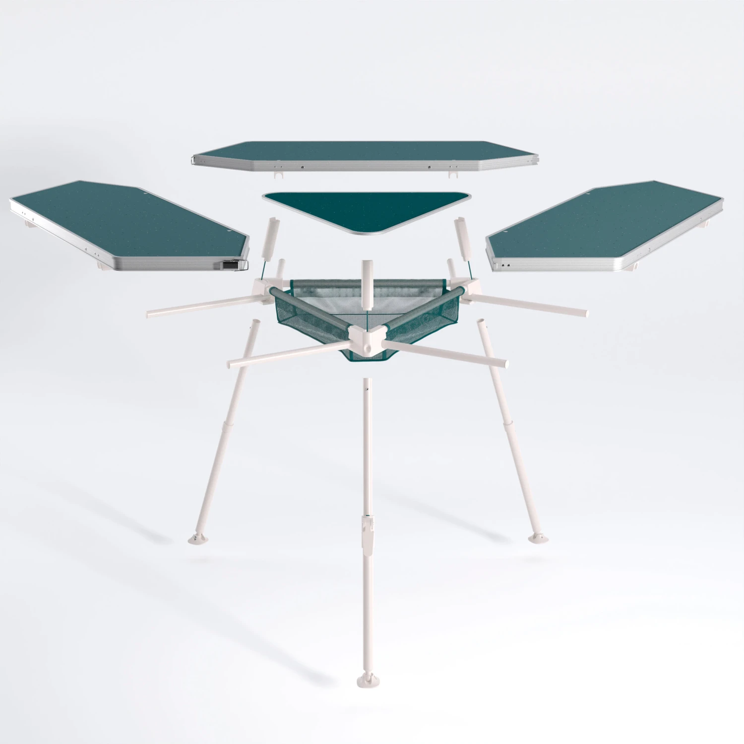 Quechua Hexagonal And Sociable Camping Table - 6 Person - Image 5